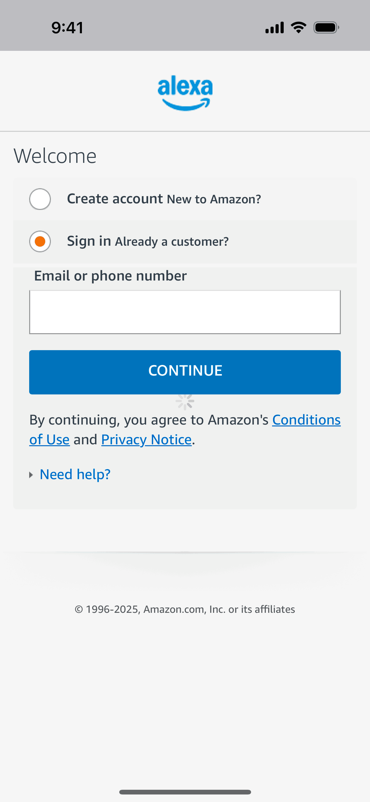 Amazon Alexa iOS Lifestyle interface screenshot 3