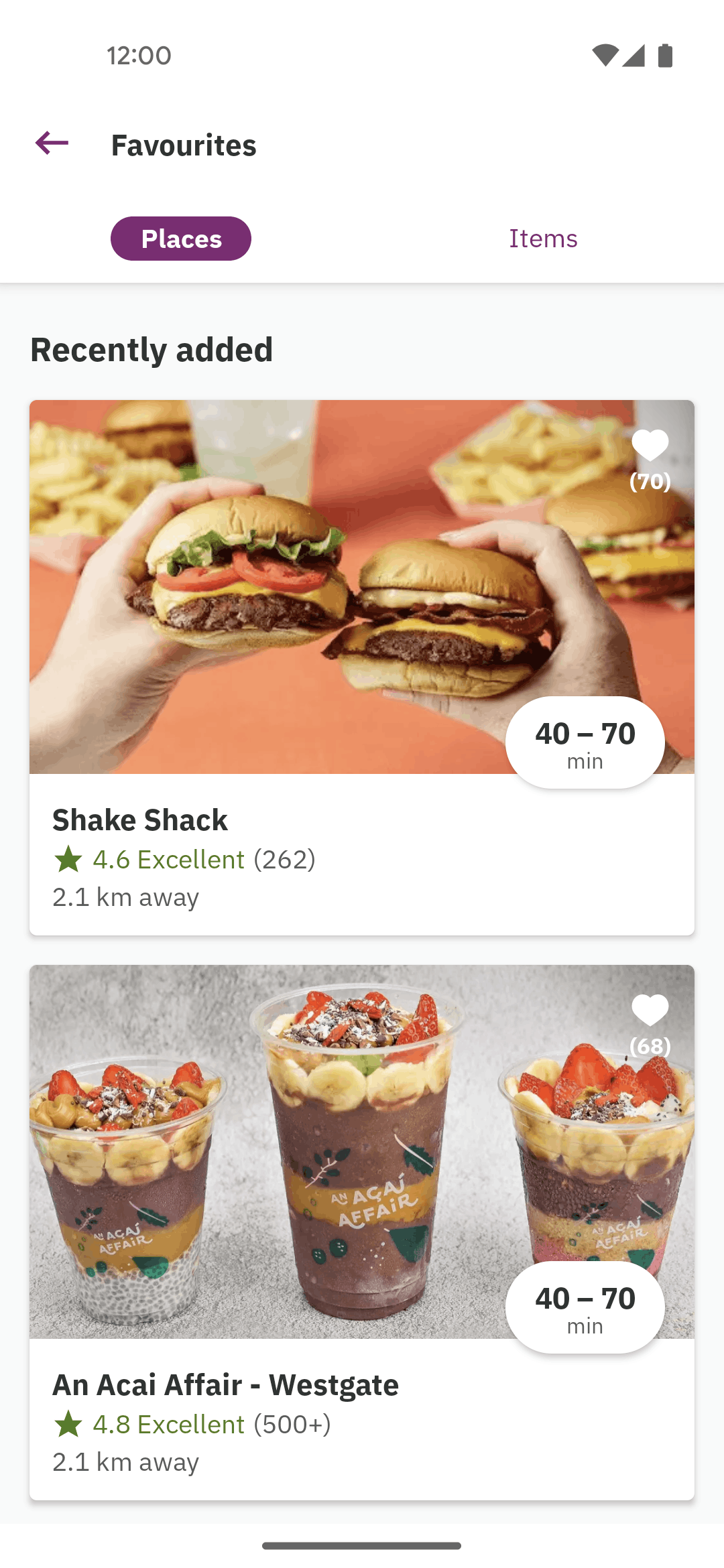 Deliveroo Android Food & Drink interface screenshot 18
