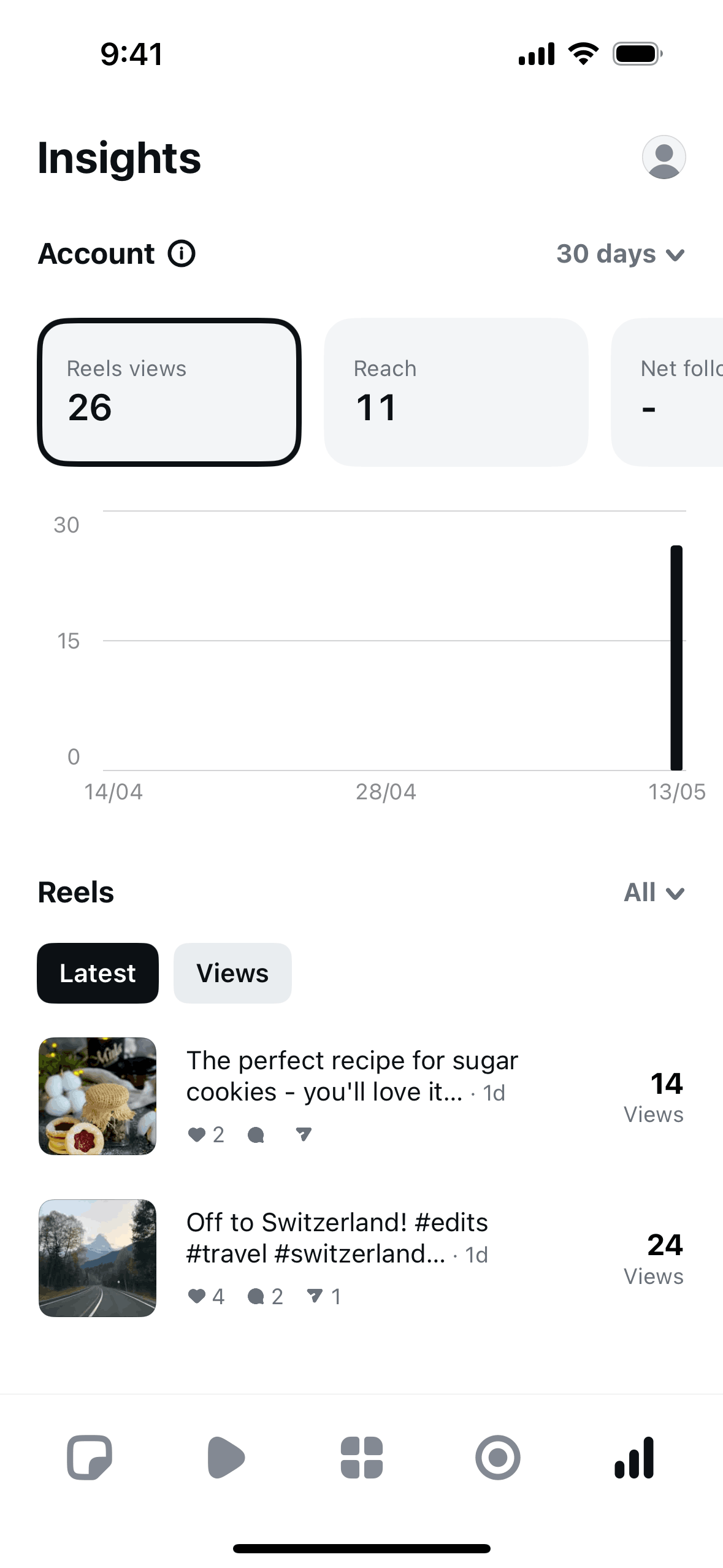 Edits iOS Photo & Video interface screenshot 3