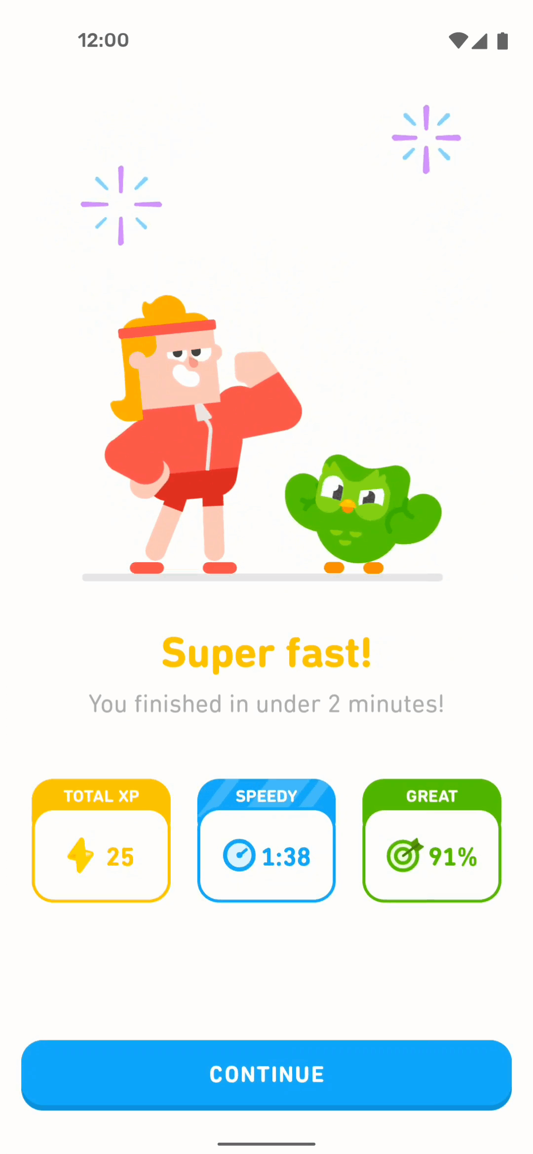 Duolingo Android Education interface screenshot 3