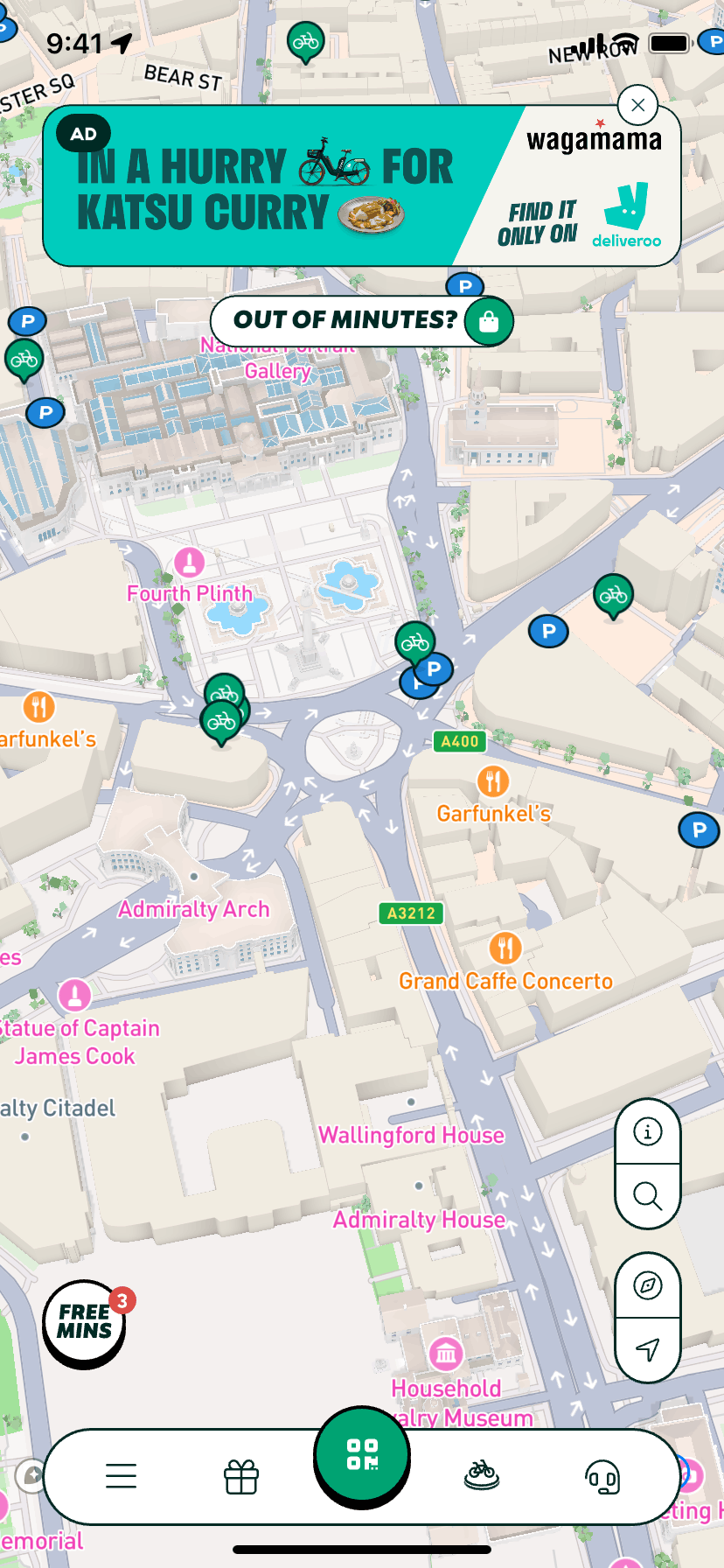 Forest iOS Travel & Transportation interface screenshot 1