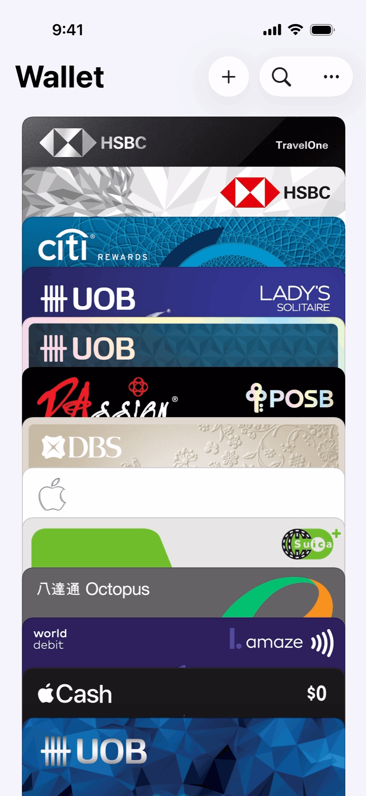 Apple Wallet iOS Finance interface screenshot 2