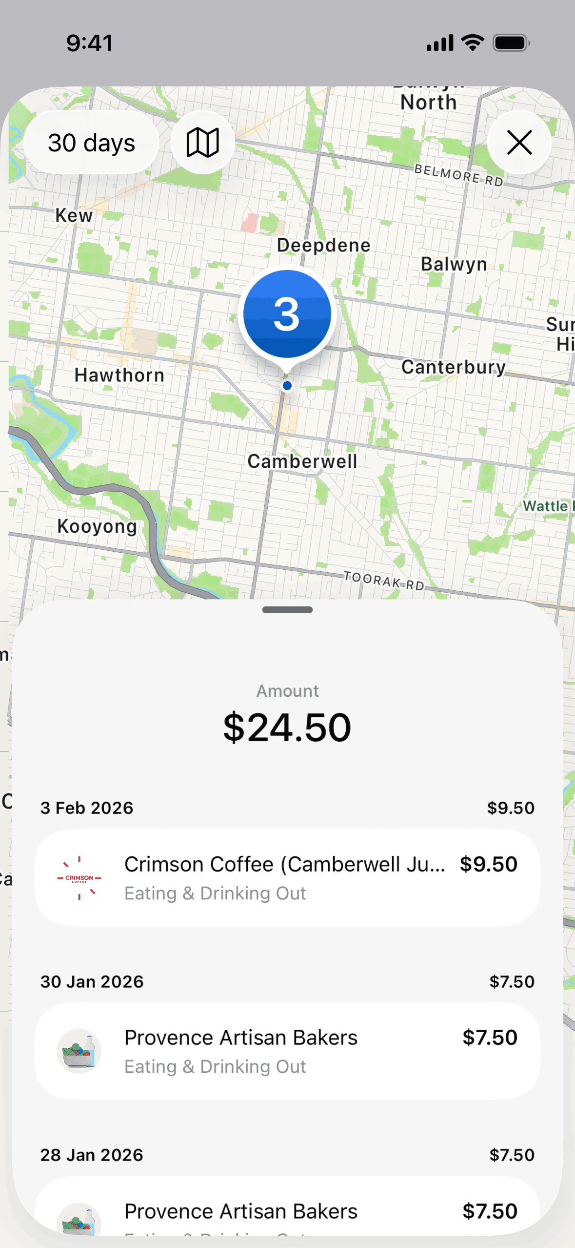 ANZ Plus iOS Finance interface screenshot 2