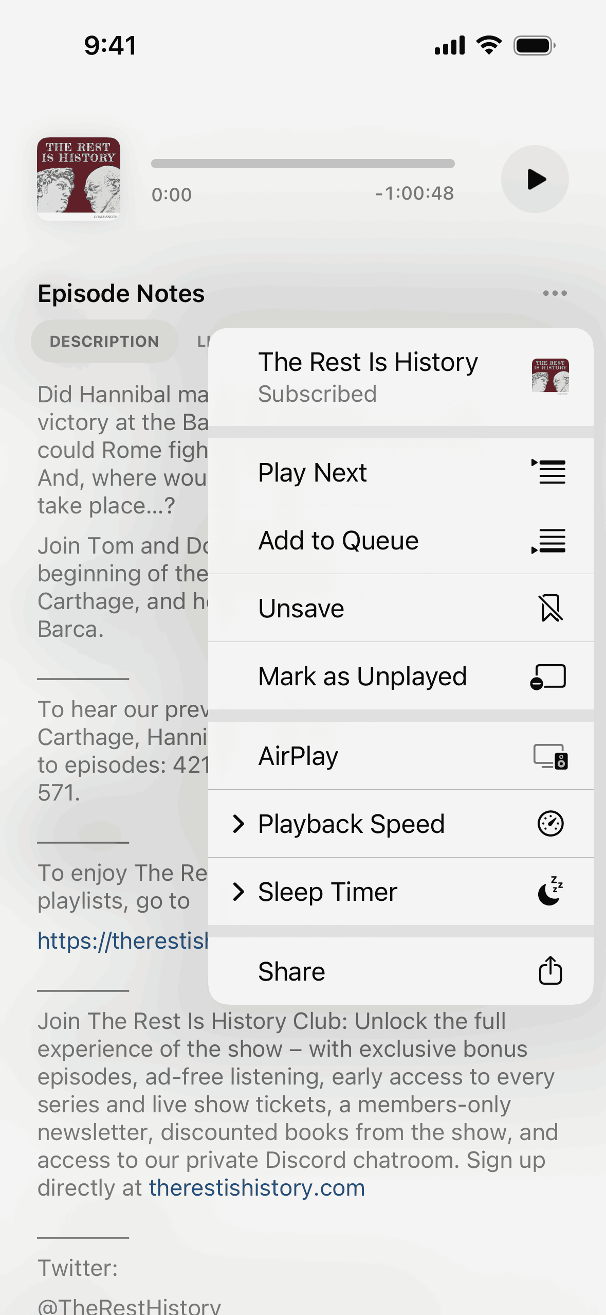 Neuecast iOS News interface screenshot 21