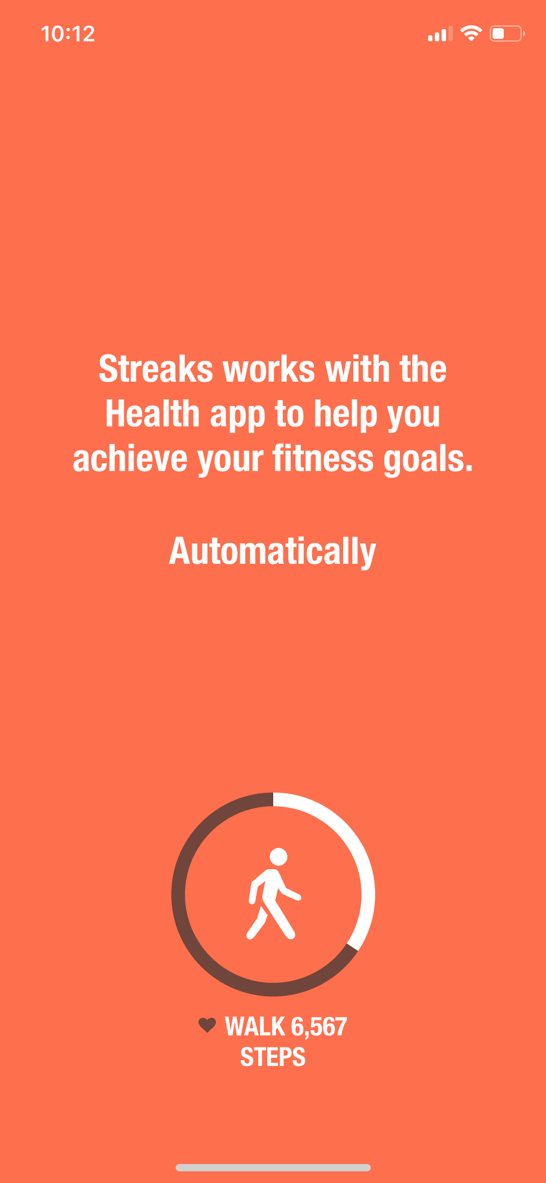 Streaks iOS Productivity interface screenshot 5