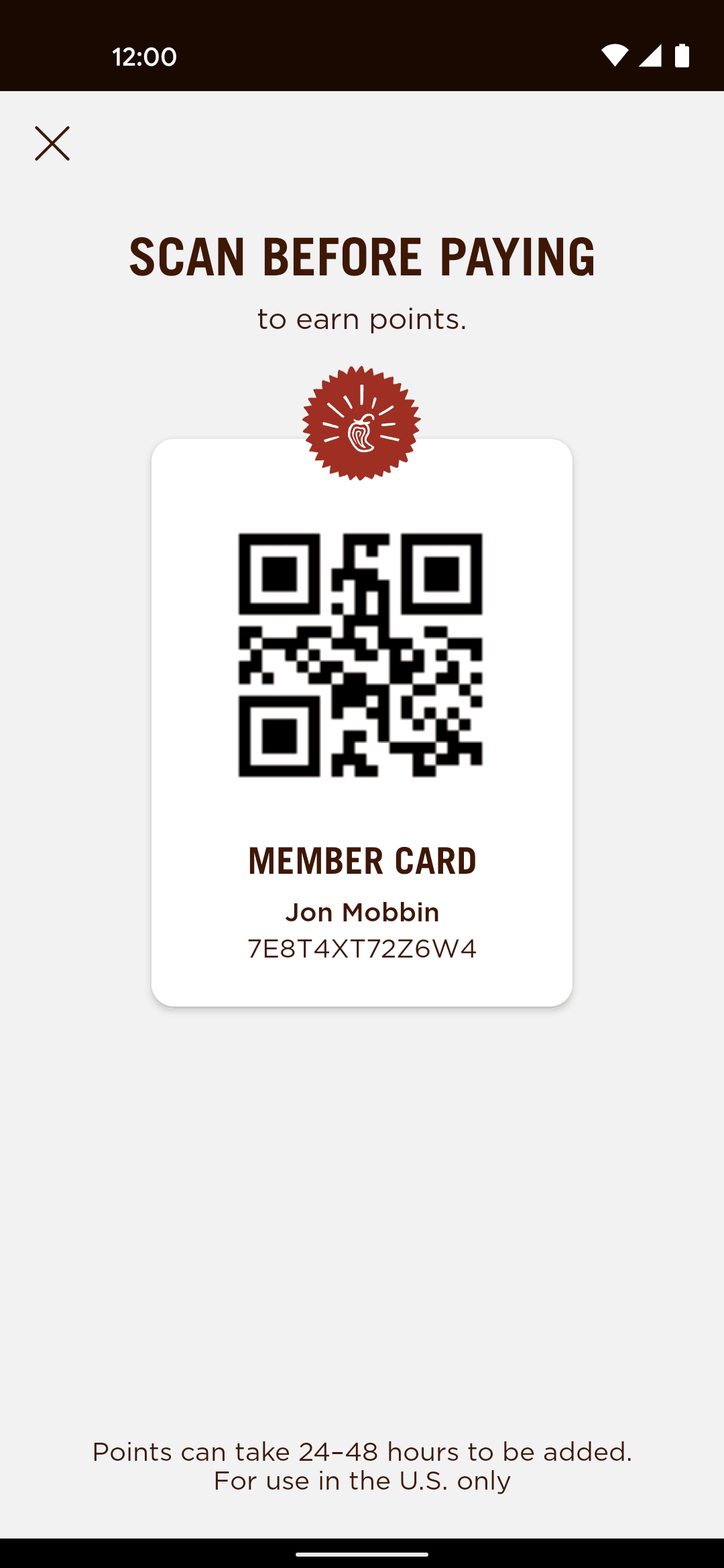 Chipotle Android Food & Drink interface screenshot 20