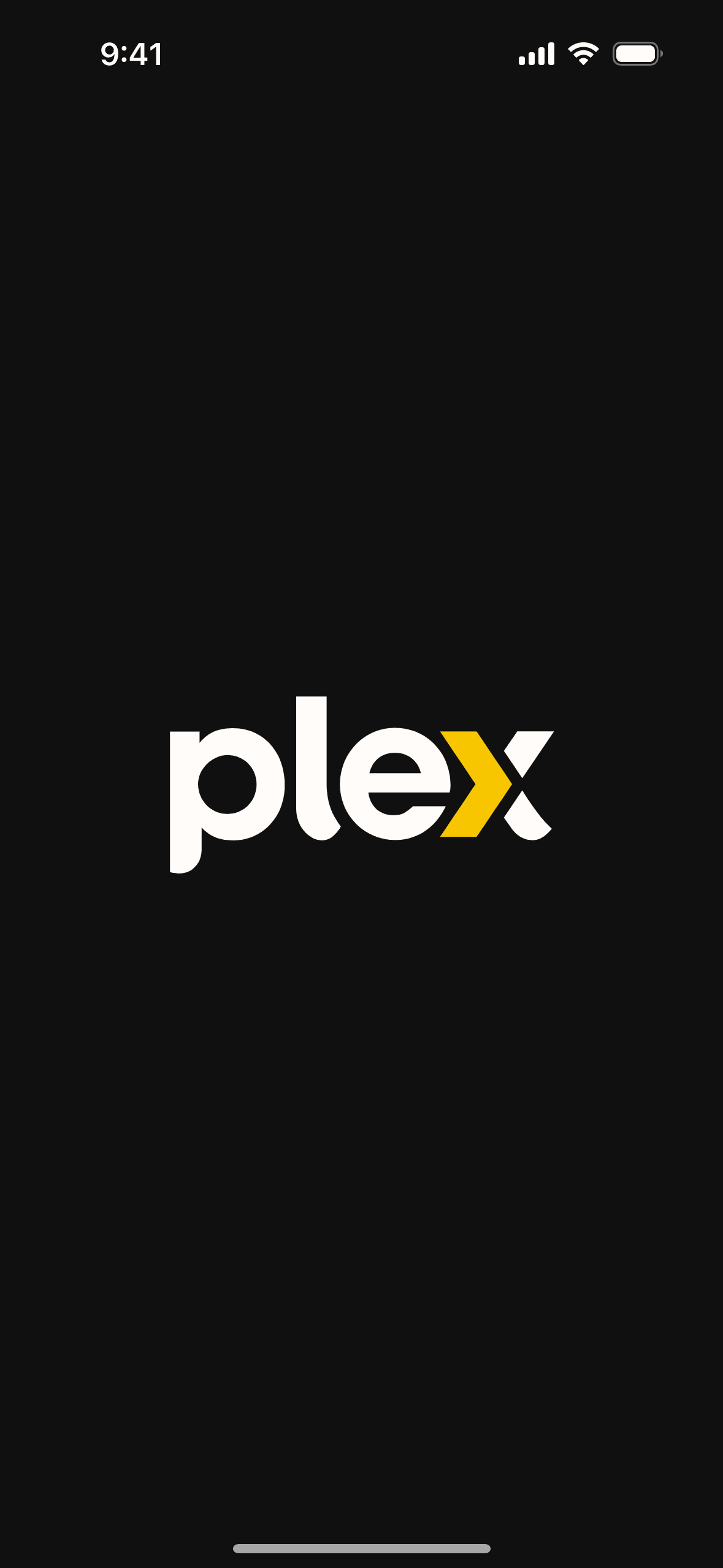 Plex iOS Entertainment interface screenshot 1