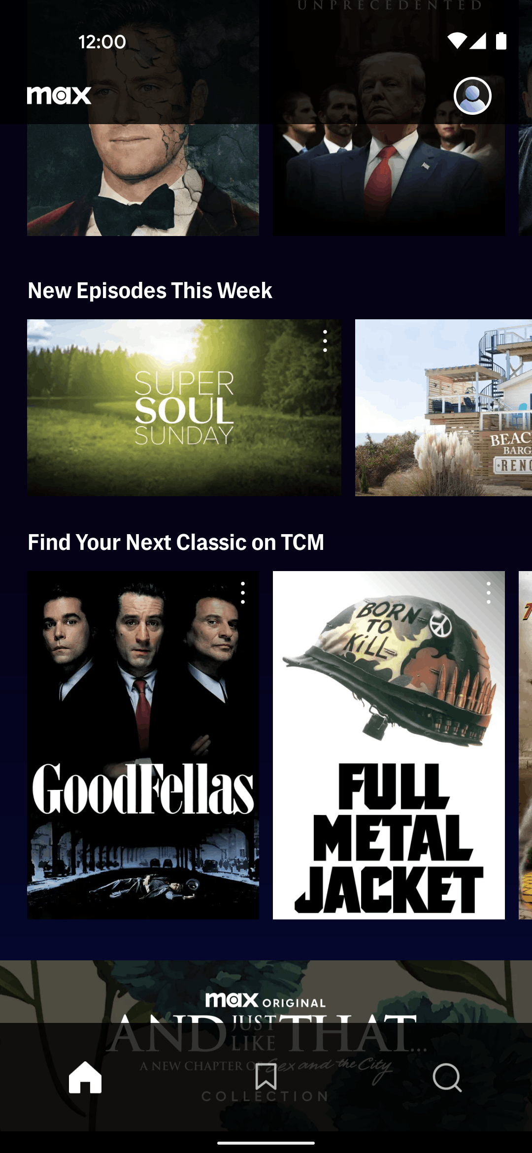 Max Android Entertainment interface screenshot 18