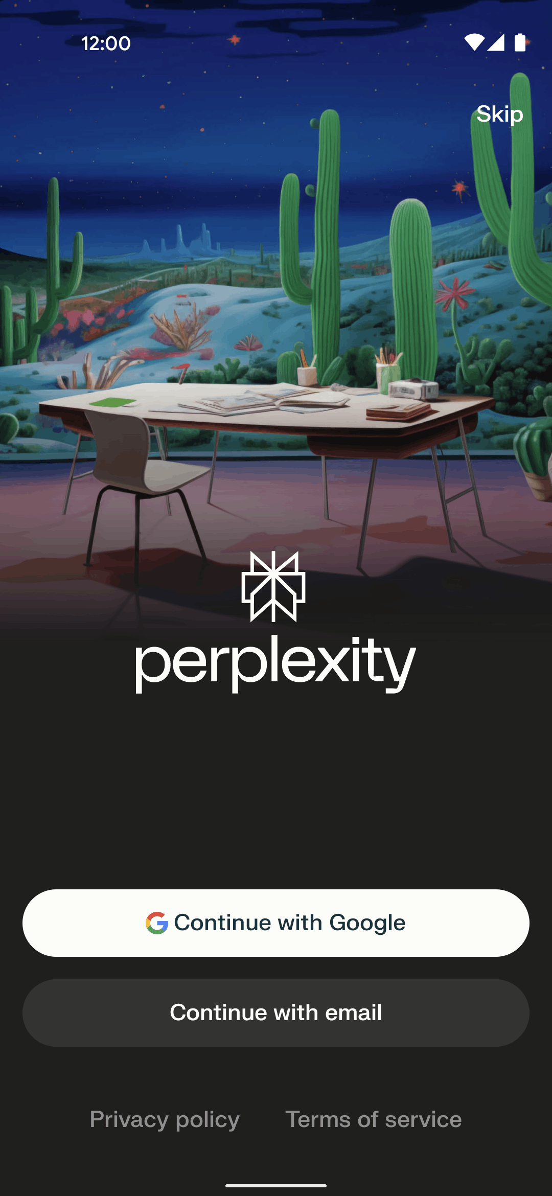 Perplexity Android AI interface screenshot 3