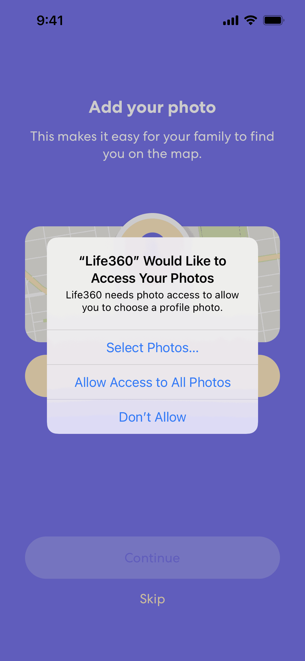 Life360 iOS Social Networking interface screenshot 19