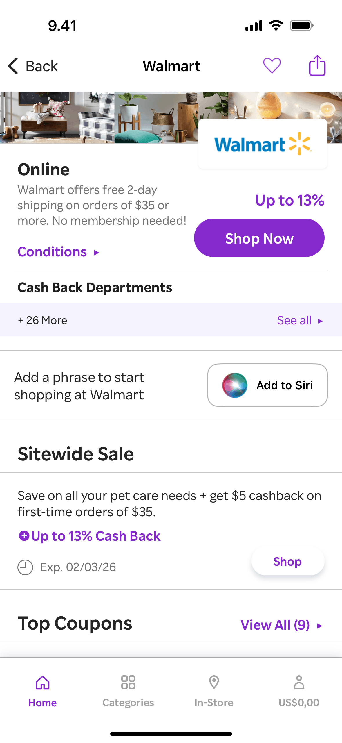 Rakuten iOS Shopping interface screenshot 20