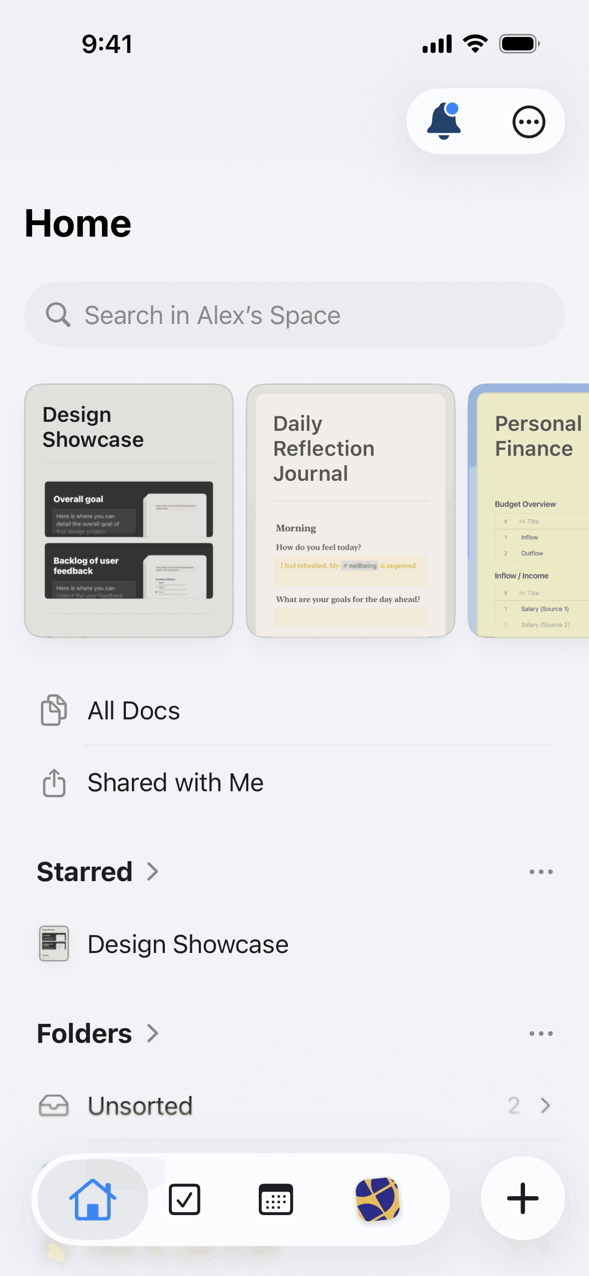 Craft iOS AI interface screenshot 1