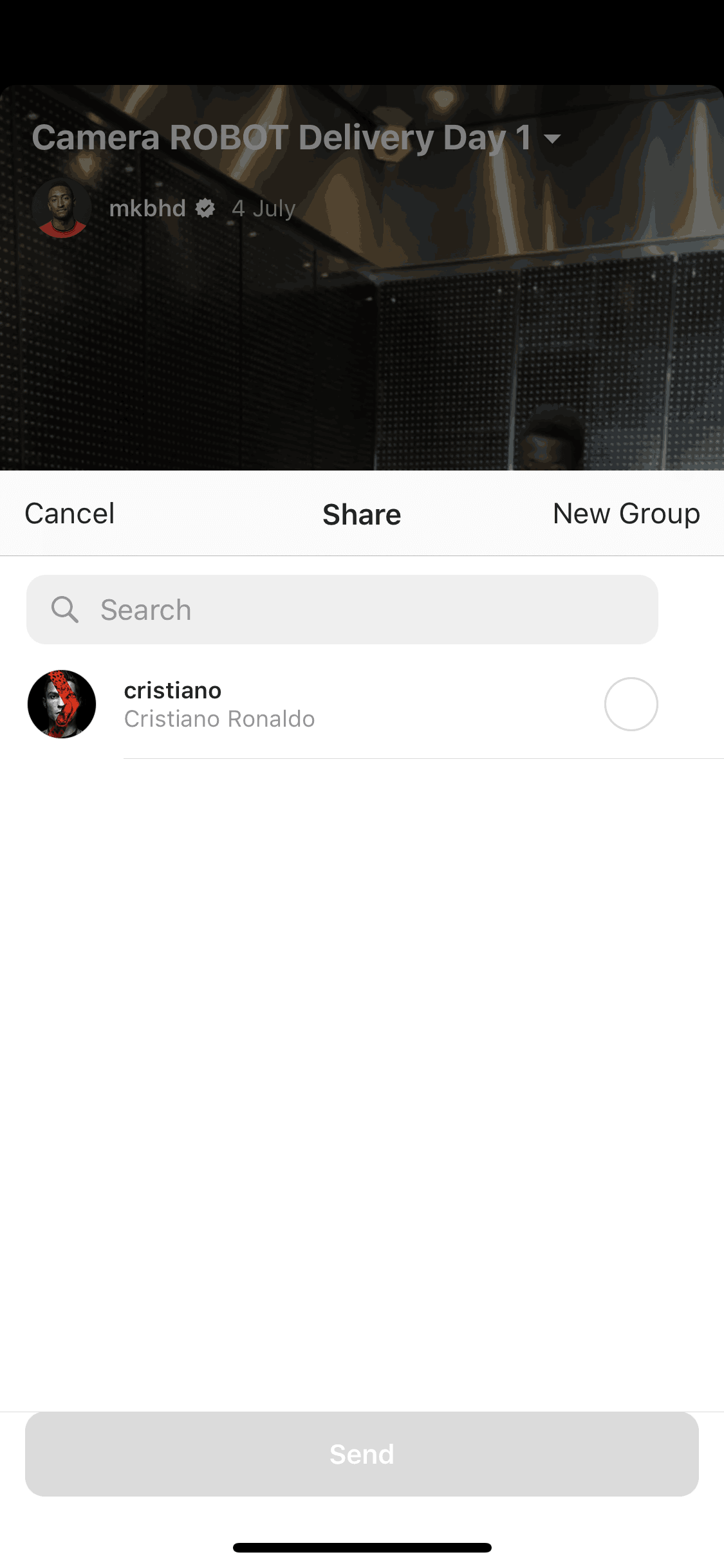 IGTV iOS Photo & Video interface screenshot 22