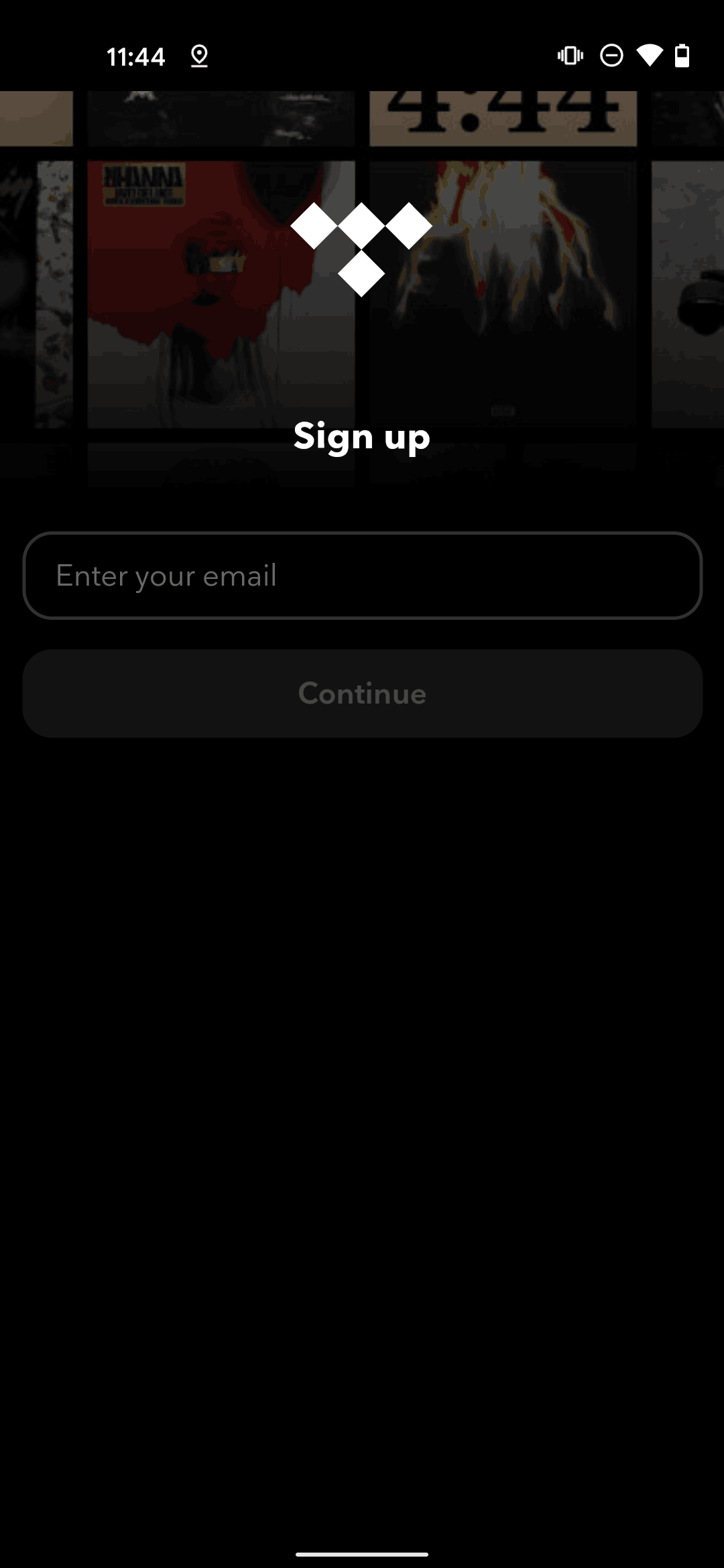 TIDAL Android Music & Audio interface screenshot 4