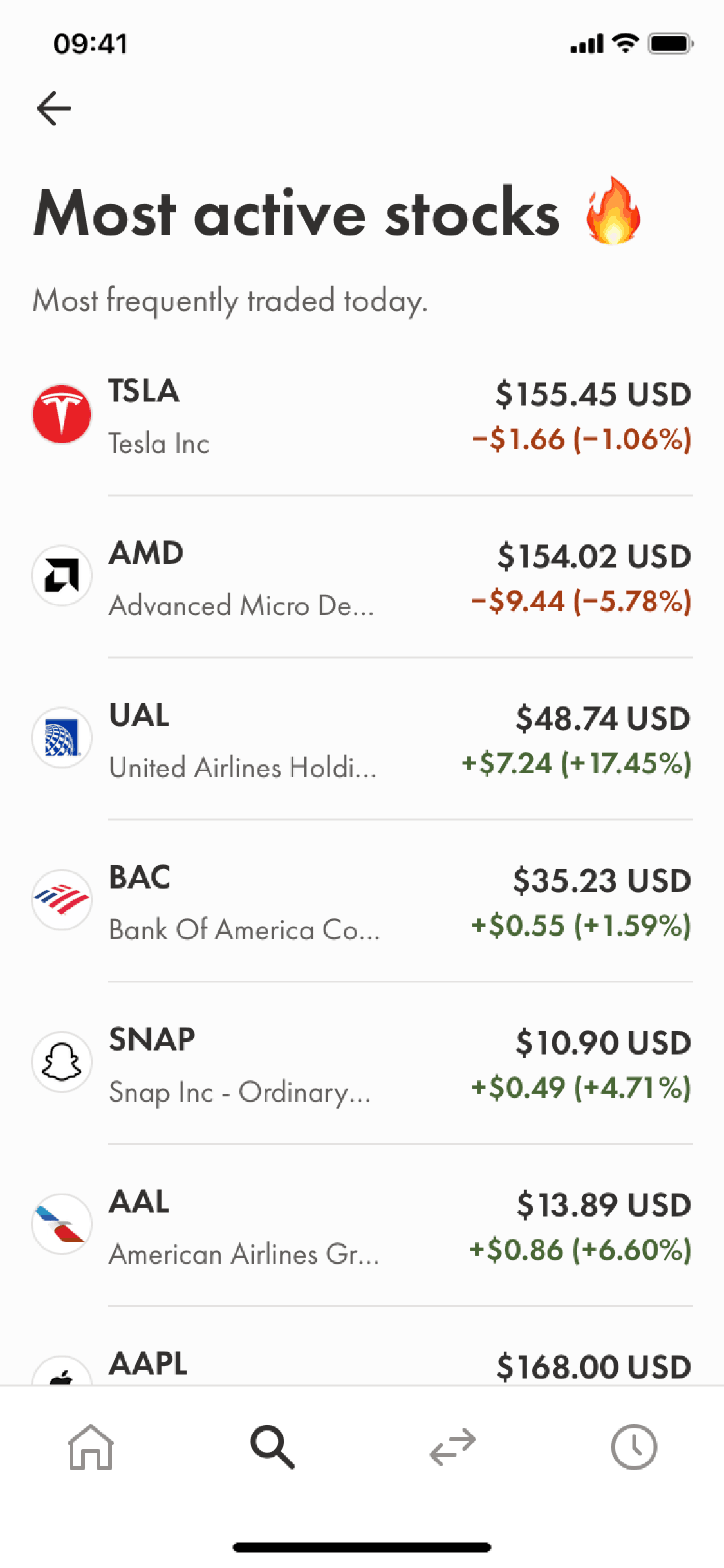 Wealthsimple iOS Finance interface screenshot 19