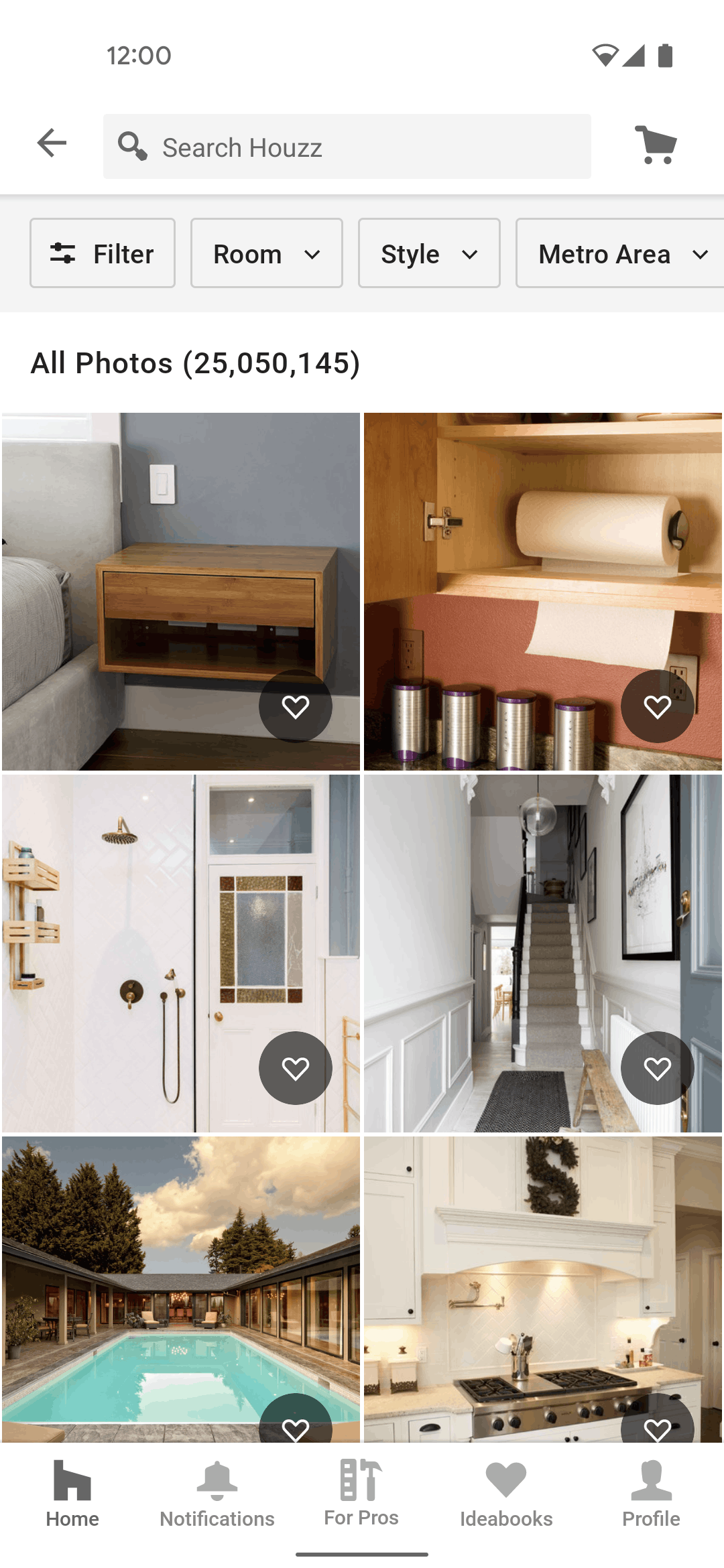 Houzz Android Lifestyle interface screenshot 18