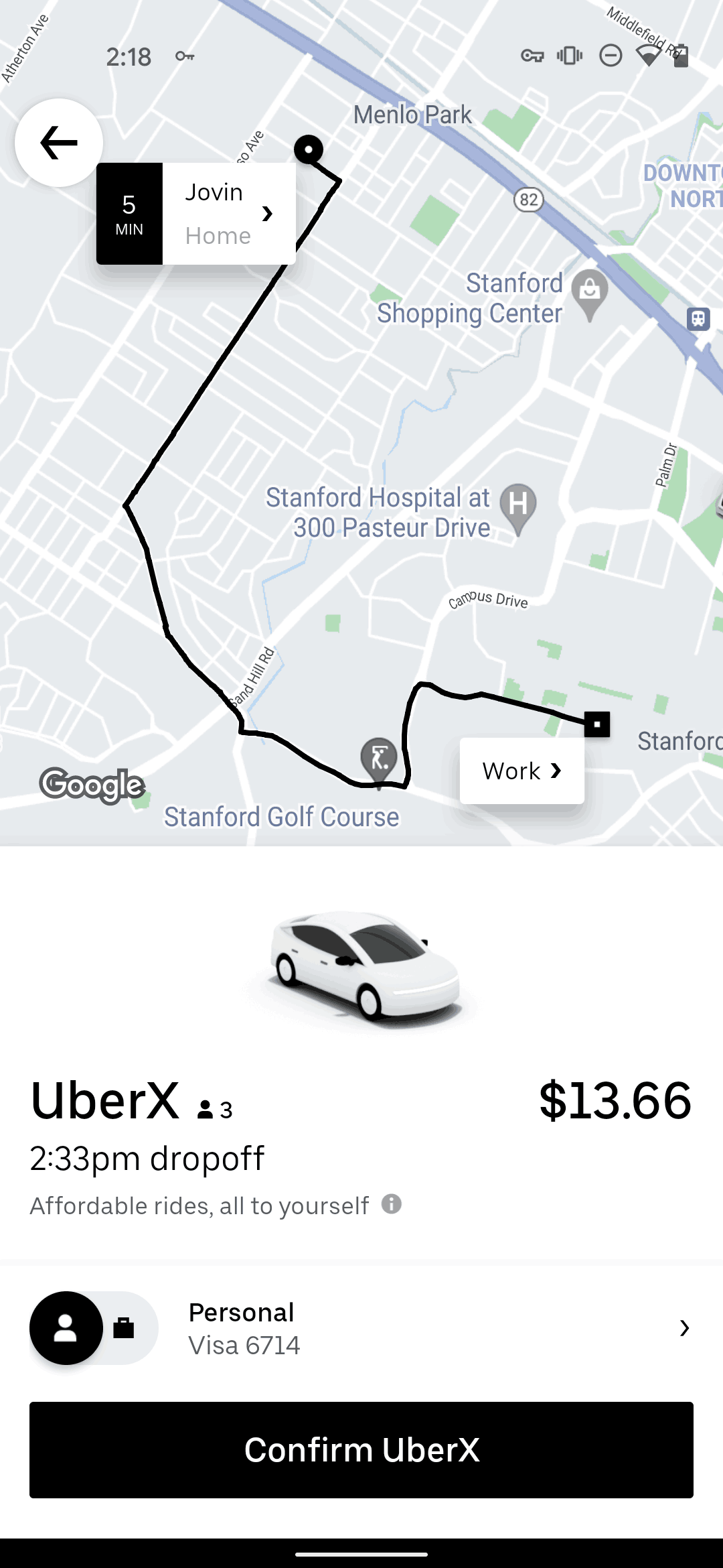 Uber Android Travel & Transportation interface screenshot 24