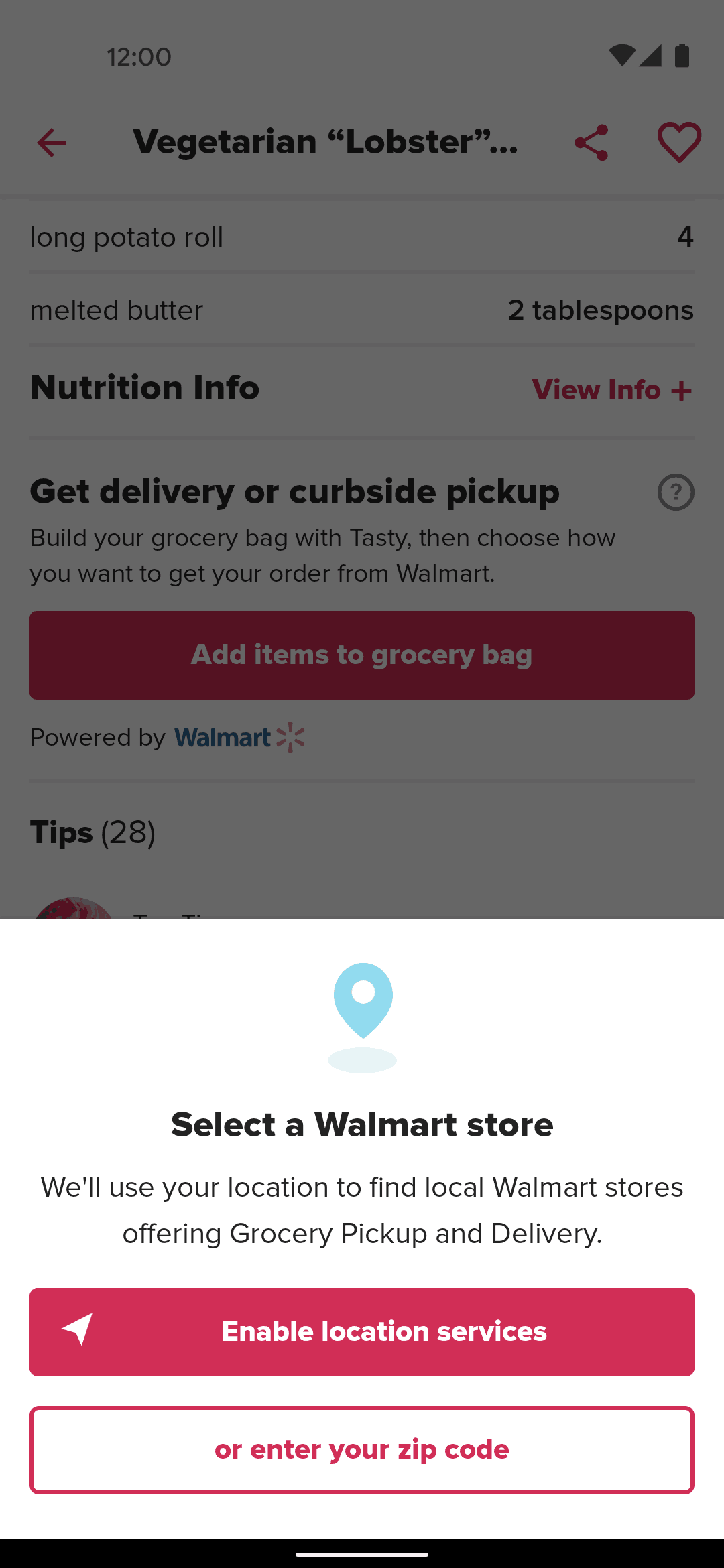 Tasty Android Food & Drink interface screenshot 22
