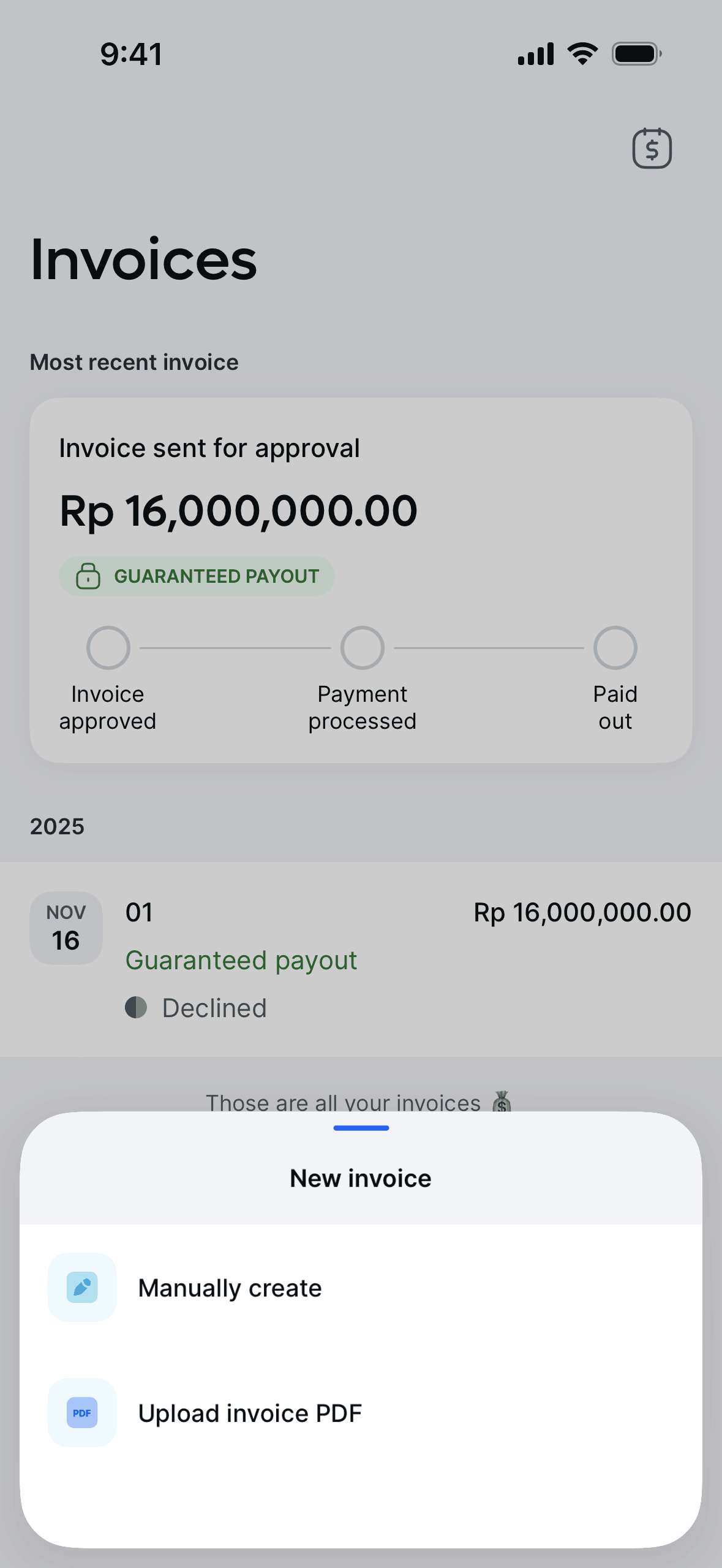 Remote Global HR iOS Business interface screenshot 9