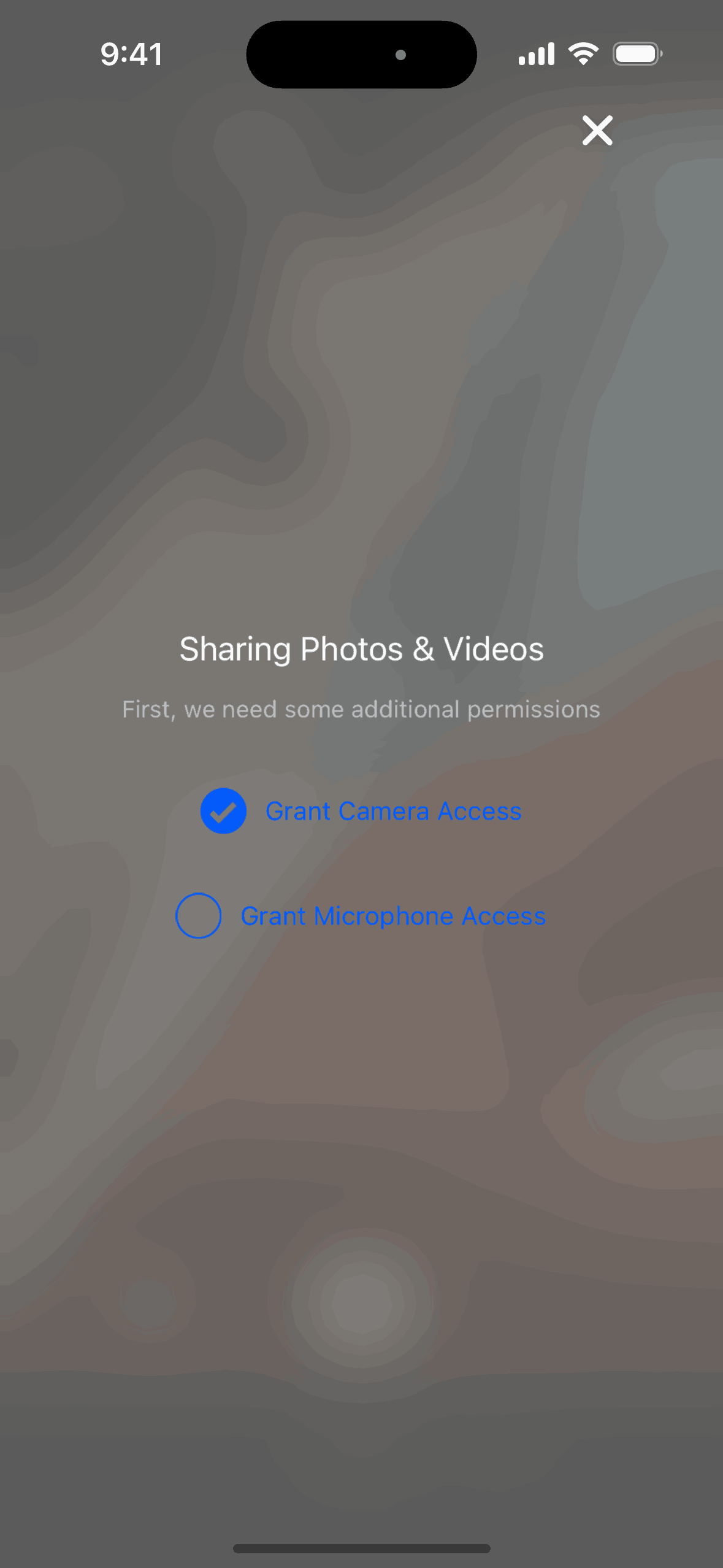 Behance iOS Social Networking interface screenshot 9