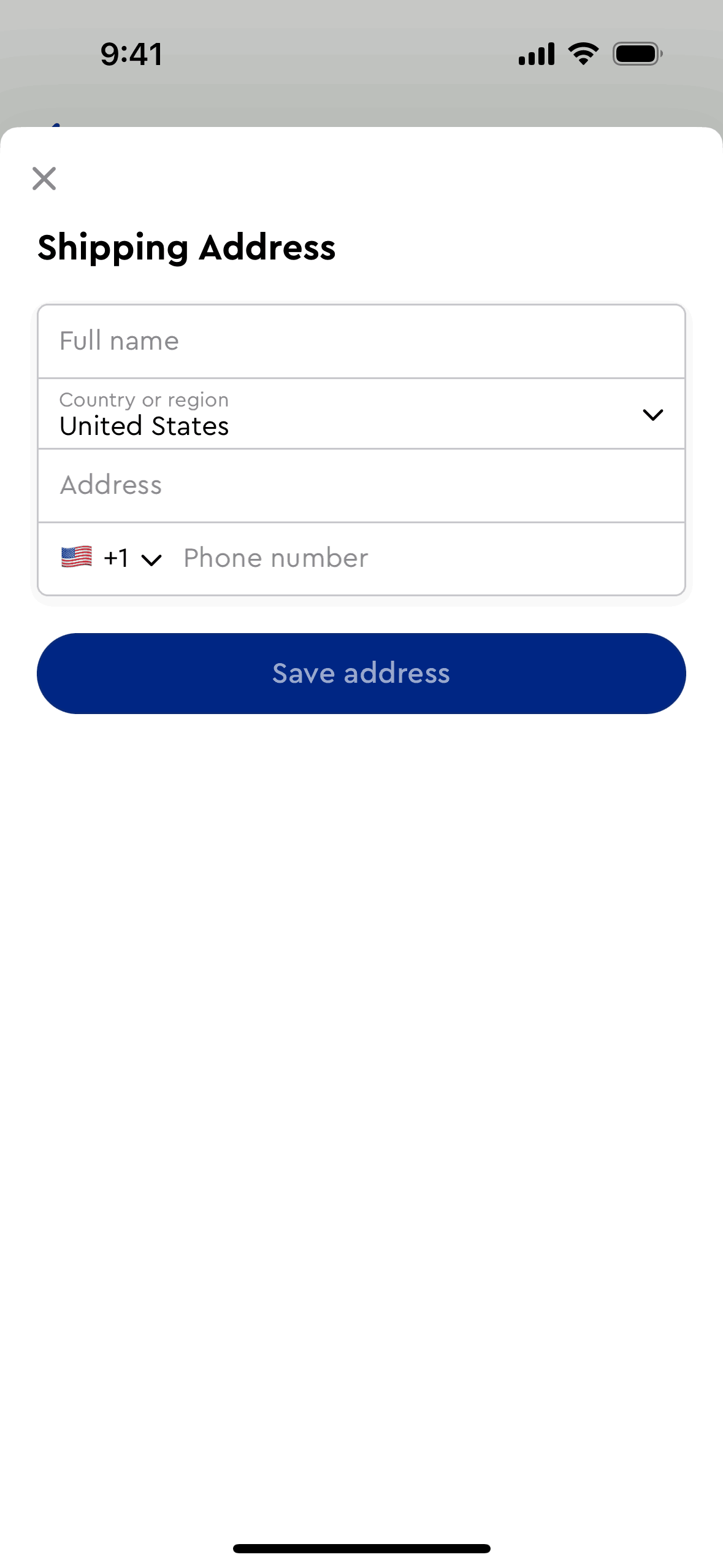 Blue Apron iOS Shopping interface screenshot 18