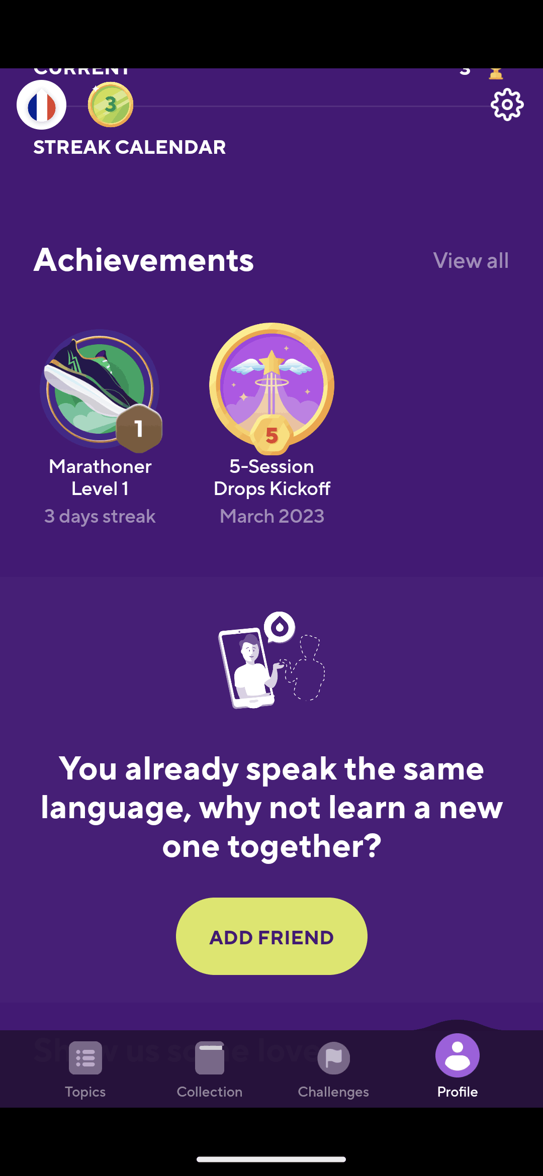 Drops Android Education interface screenshot 17