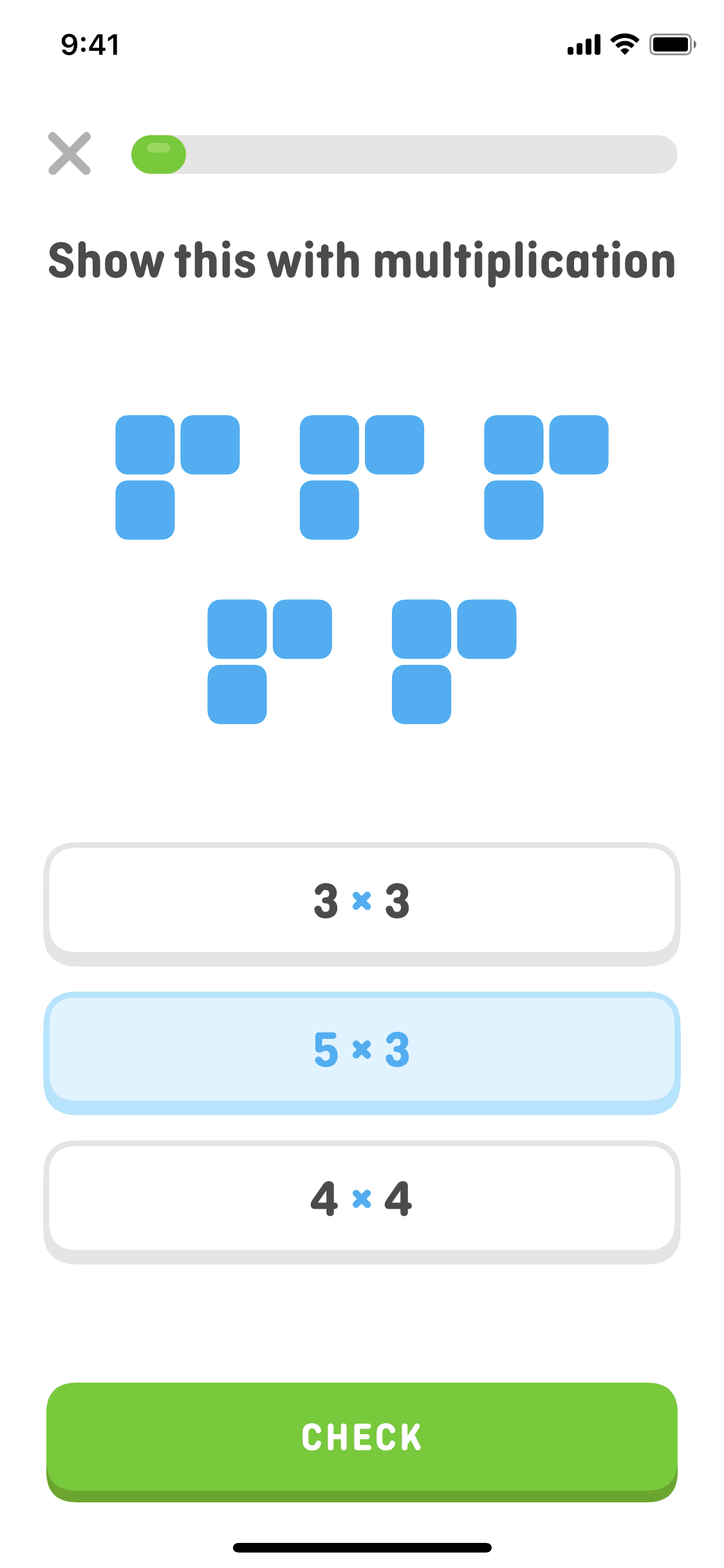 Duolingo Math iOS Education interface screenshot 19