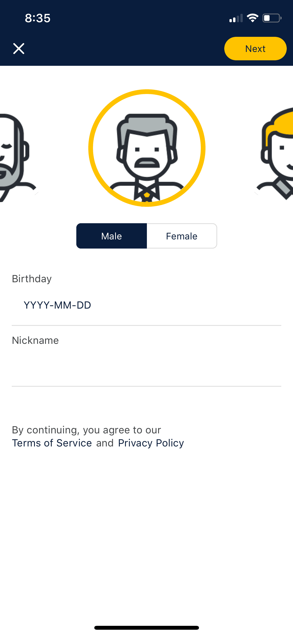 Slowly iOS Lifestyle interface screenshot 8