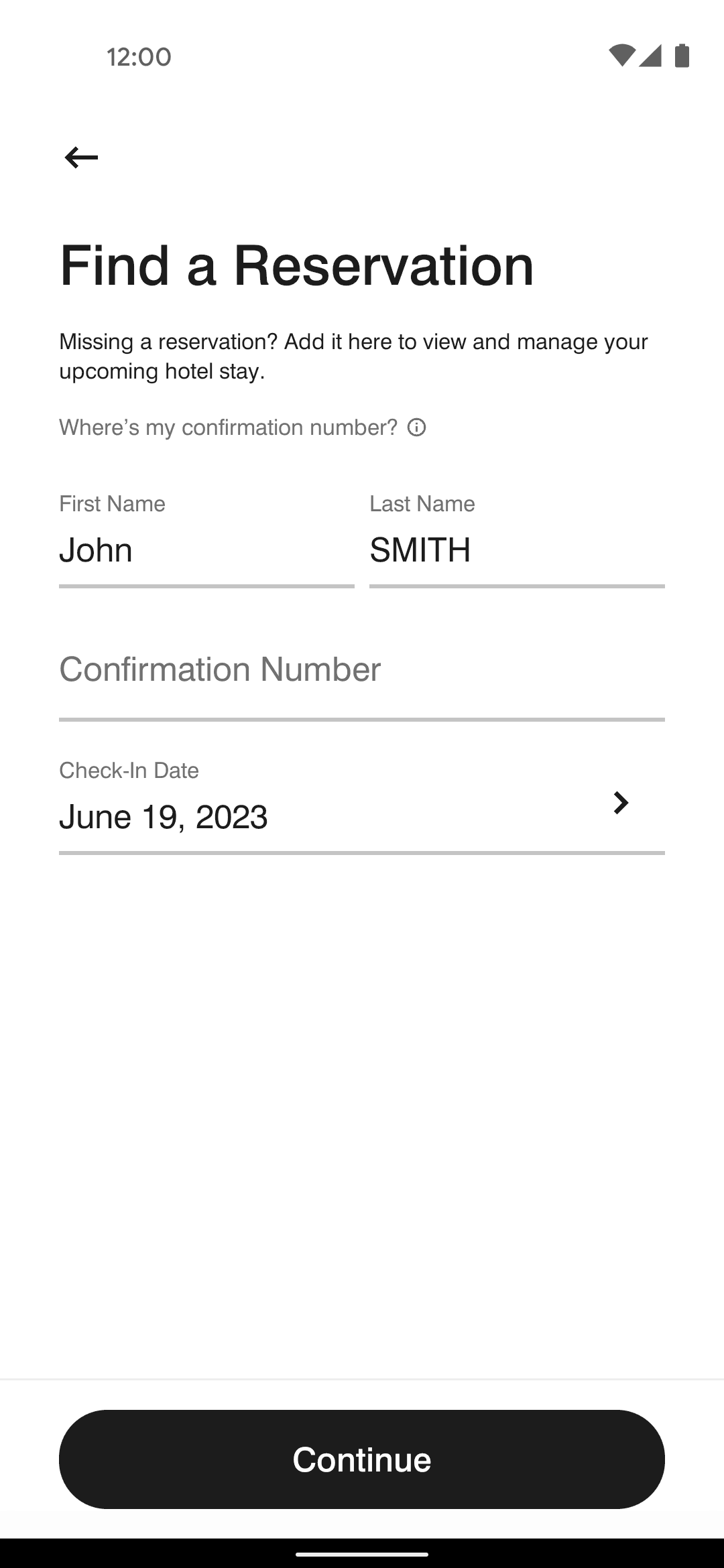 Marriott Bonvoy Android Travel & Transportation interface screenshot 12