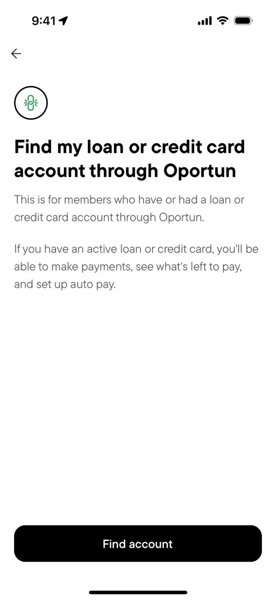 Oportun iOS Finance interface screenshot 19