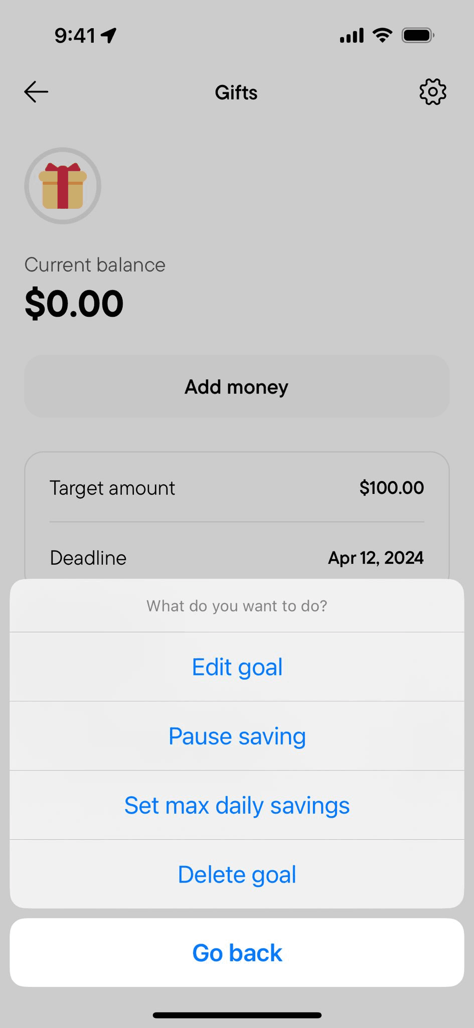 Oportun iOS Finance interface screenshot 10