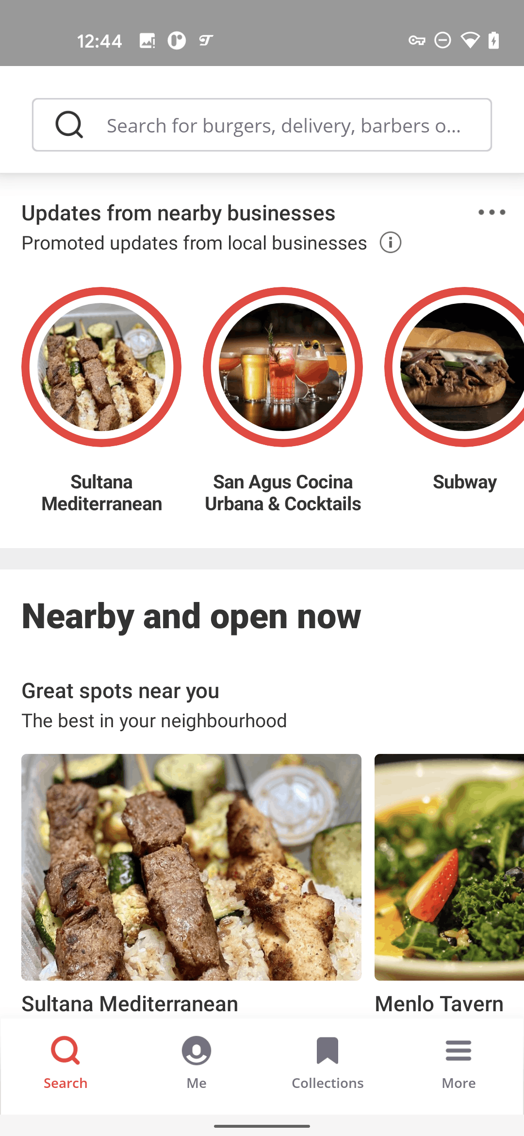 Yelp Android Food & Drink interface screenshot 20