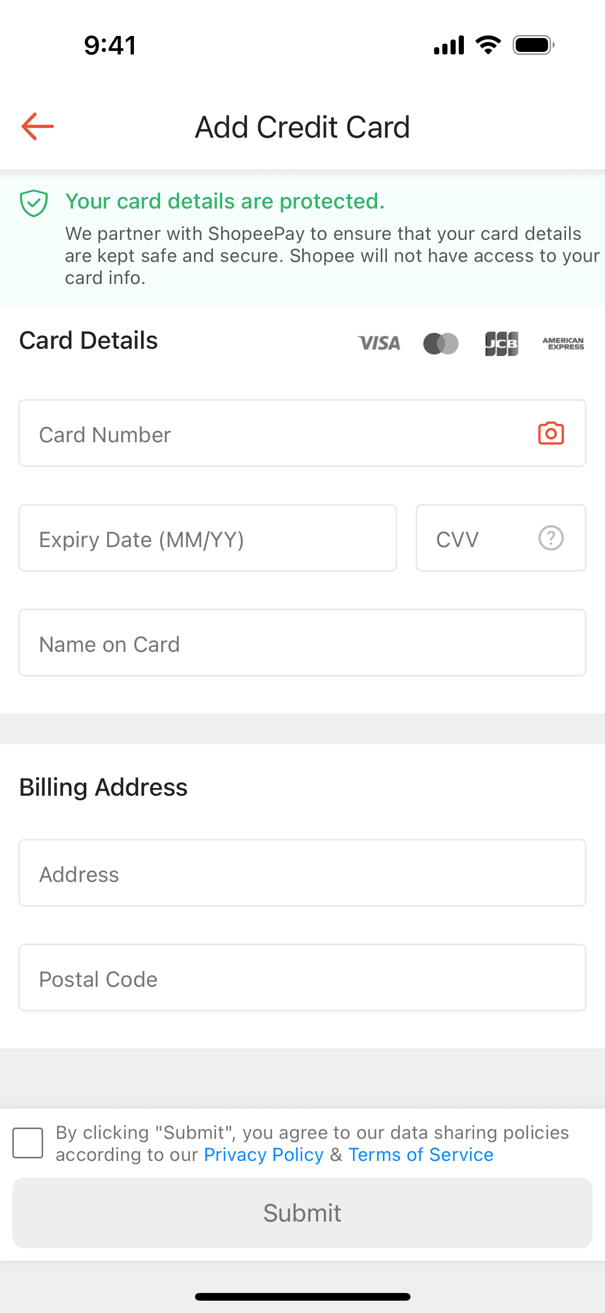 Shopee iOS Shopping interface screenshot 12