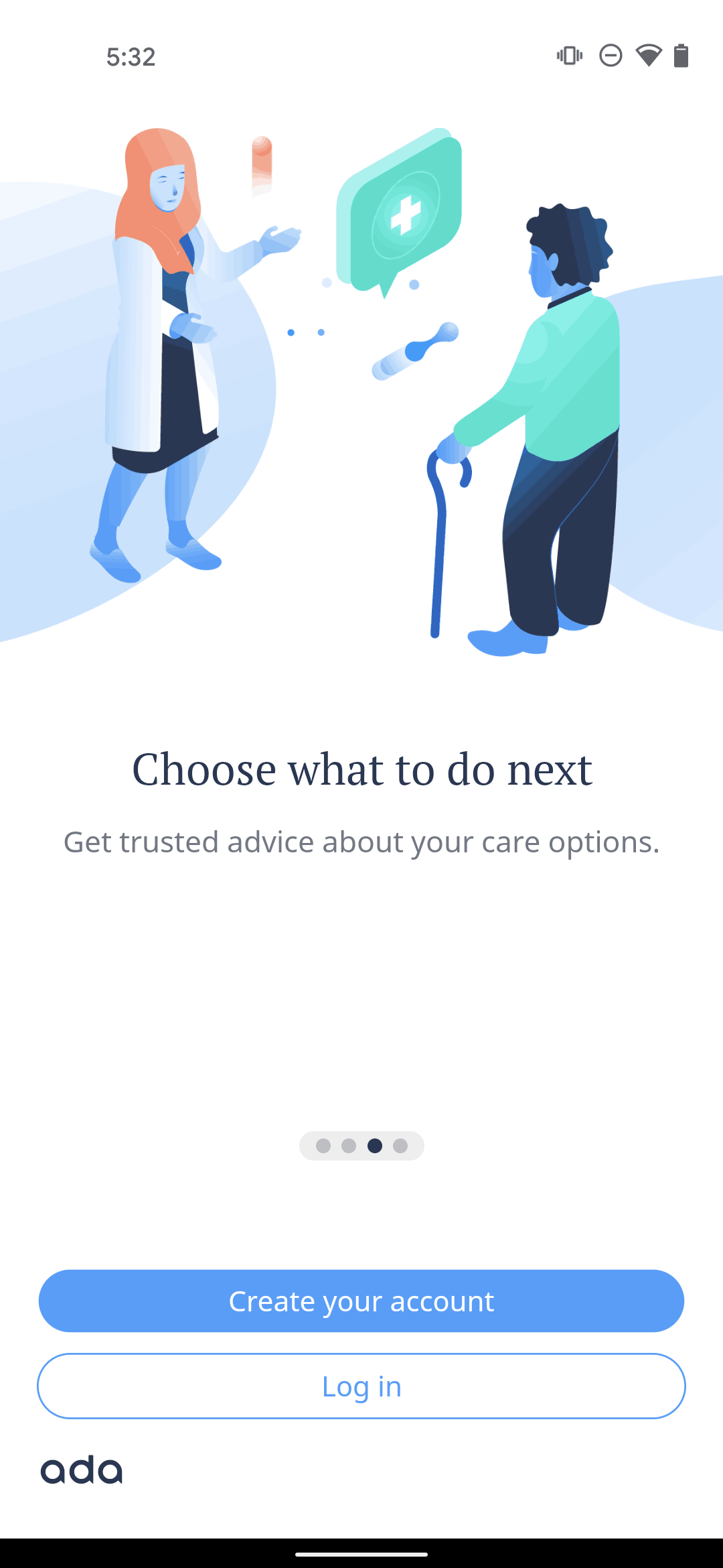 Ada Android Medical interface screenshot 4