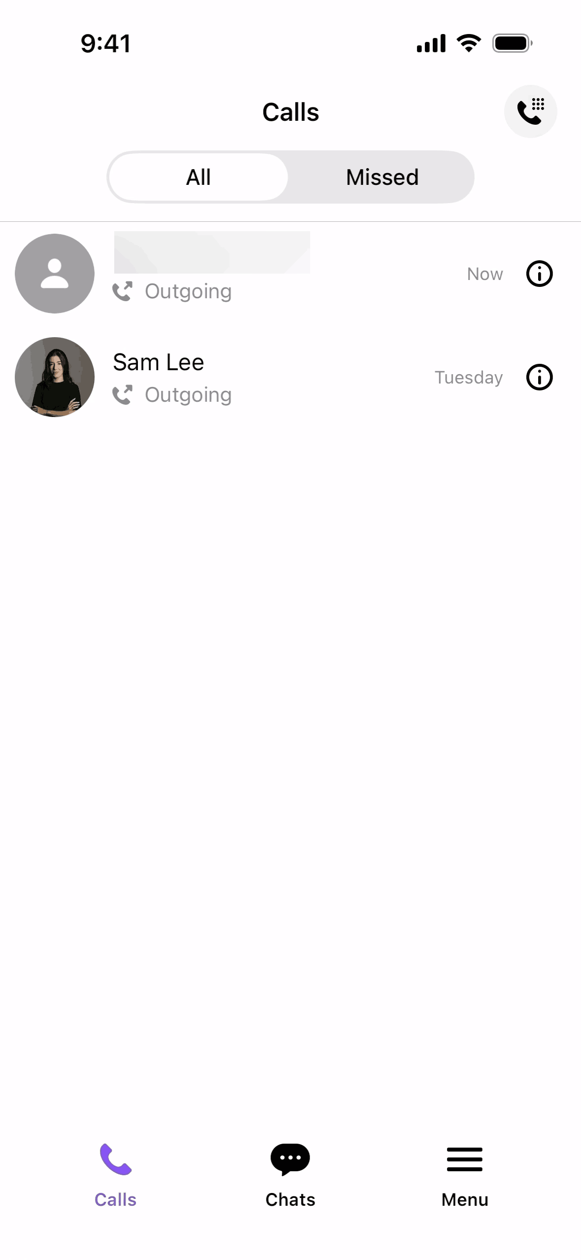 TextNow iOS Social Networking interface screenshot 1