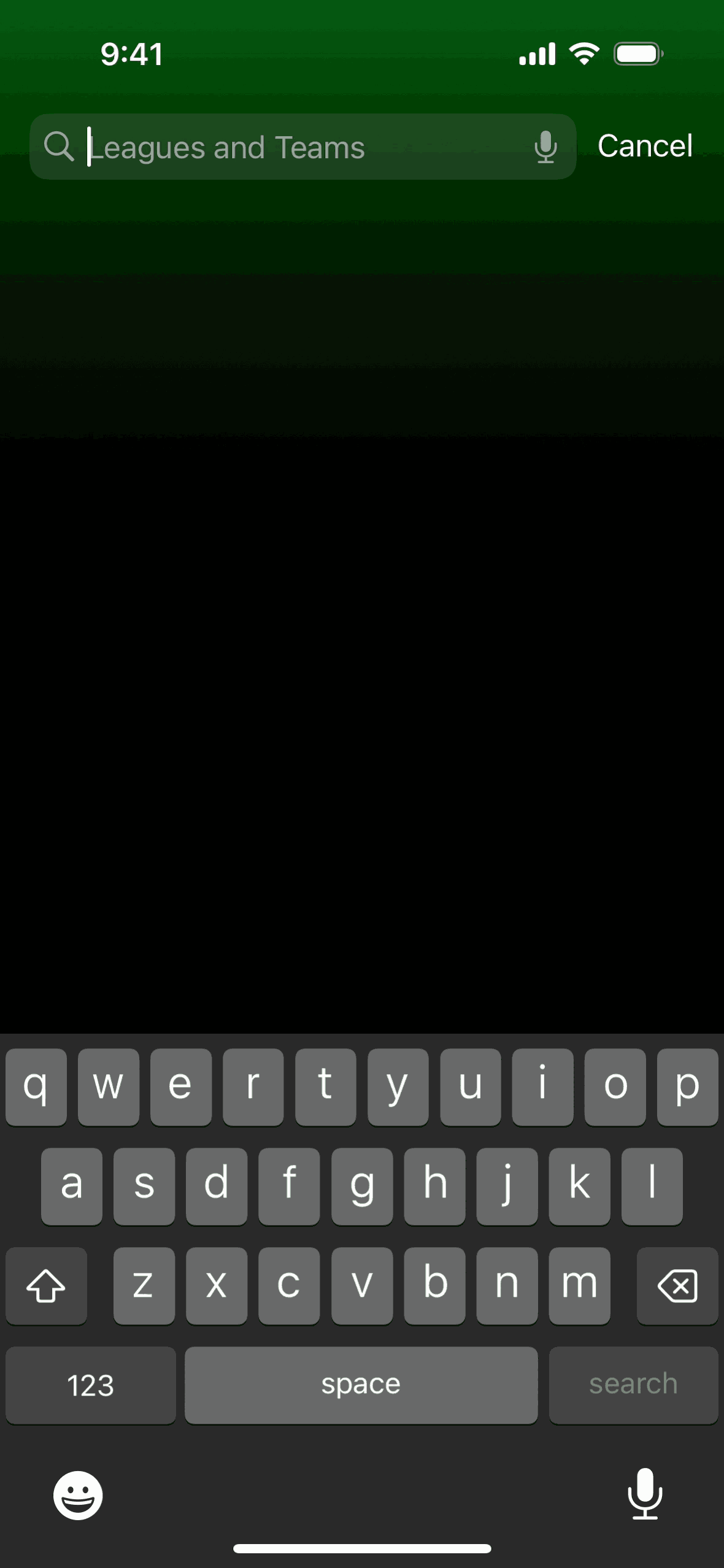Apple Sports iOS Sports interface screenshot 22