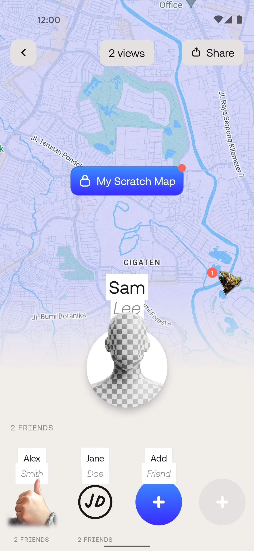 Bump Android Social Networking interface screenshot 13