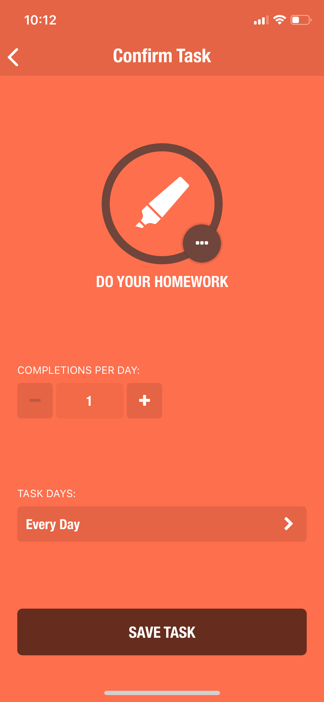 Streaks iOS Productivity interface screenshot 12