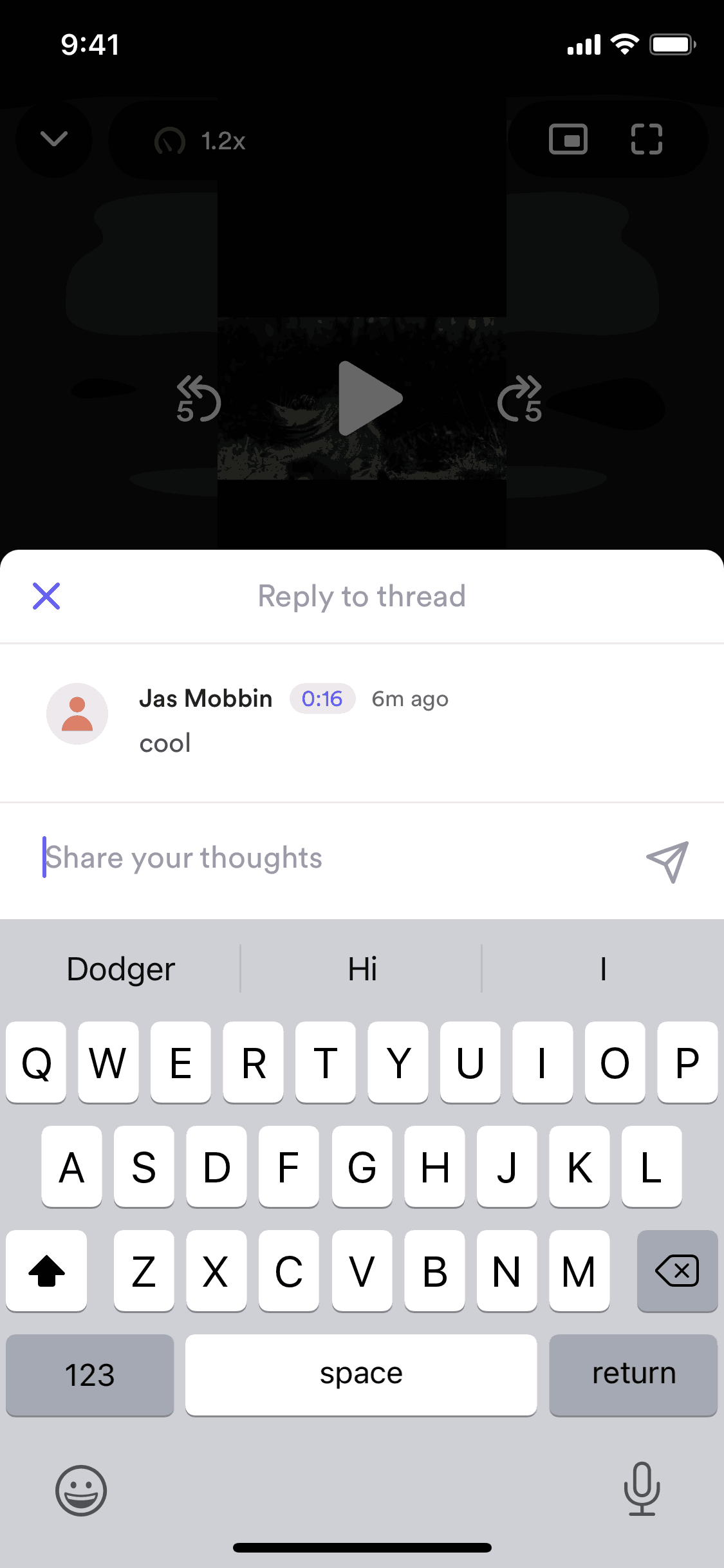 Loom iOS Photo & Video interface screenshot 15
