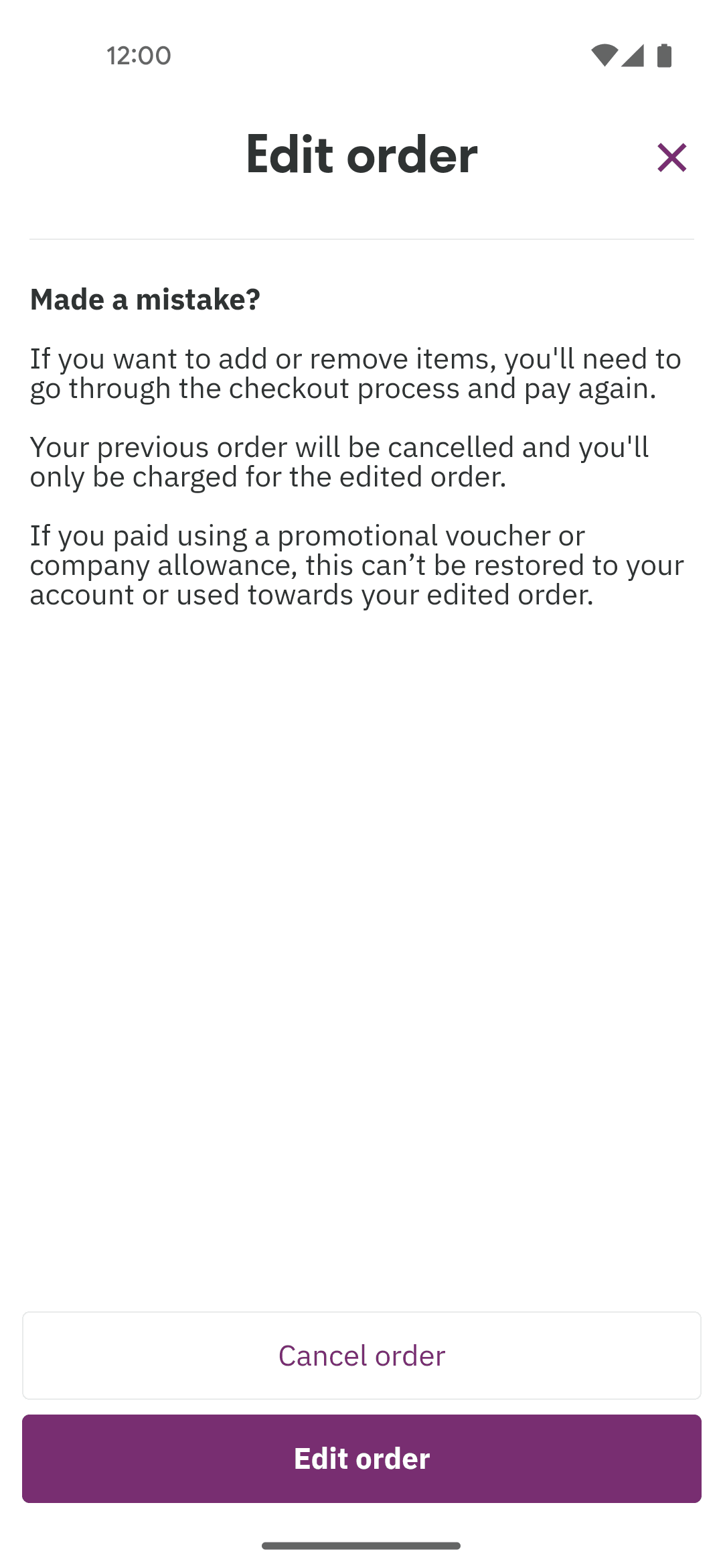 Deliveroo Android Food & Drink interface screenshot 14