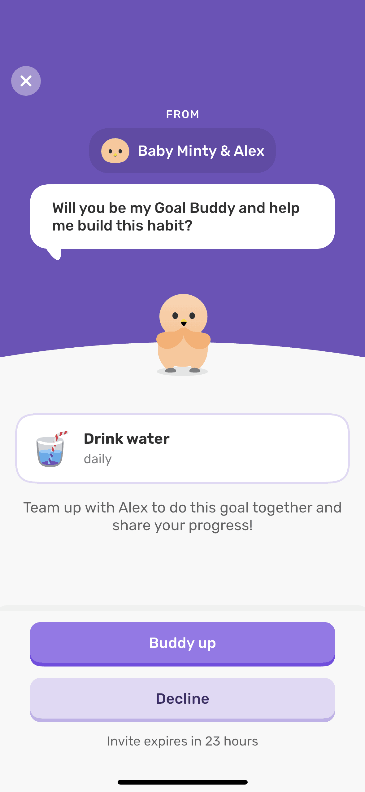 Finch iOS Health & Fitness interface screenshot 11