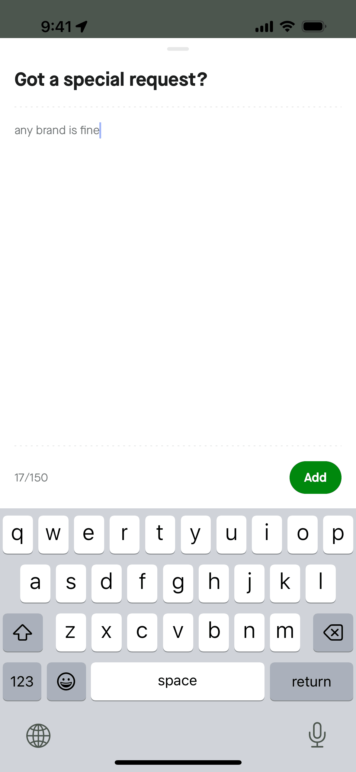 Gojek iOS app screen