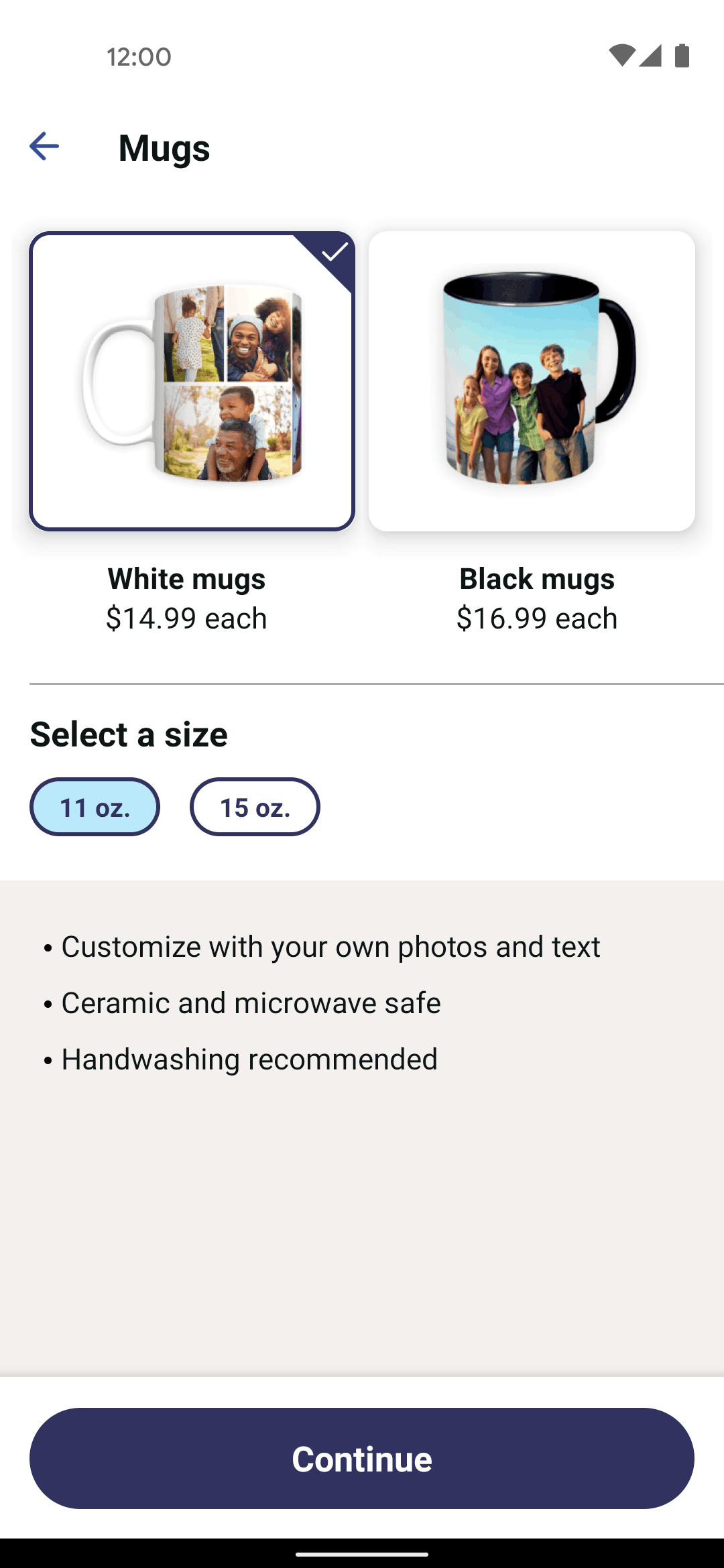 Walgreens Android Shopping interface screenshot 17