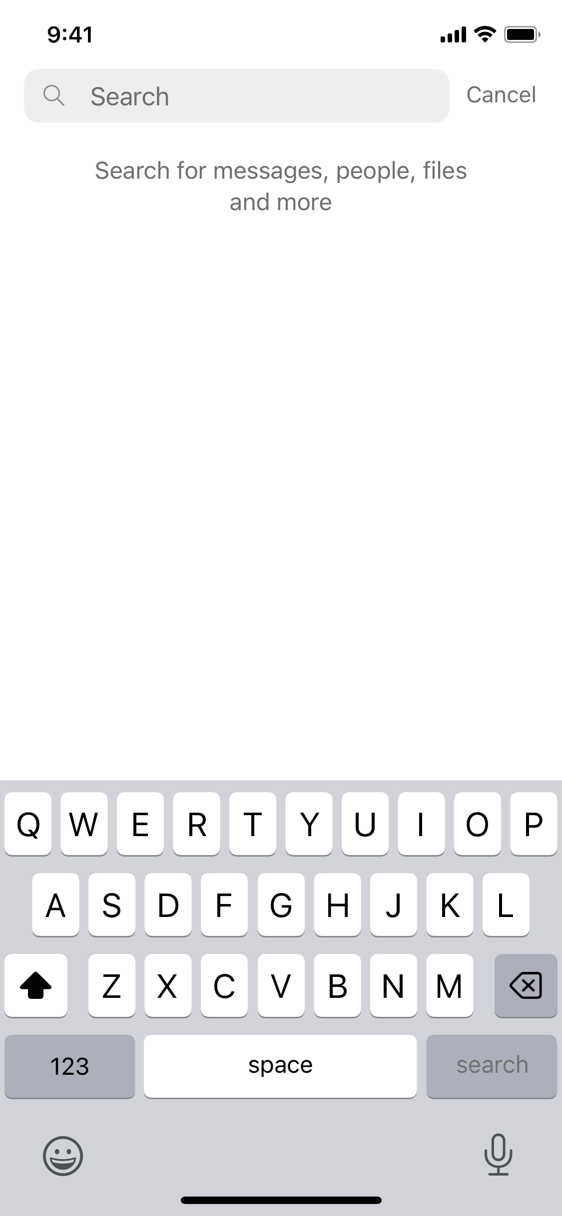 Microsoft Teams iOS Business interface screenshot 12