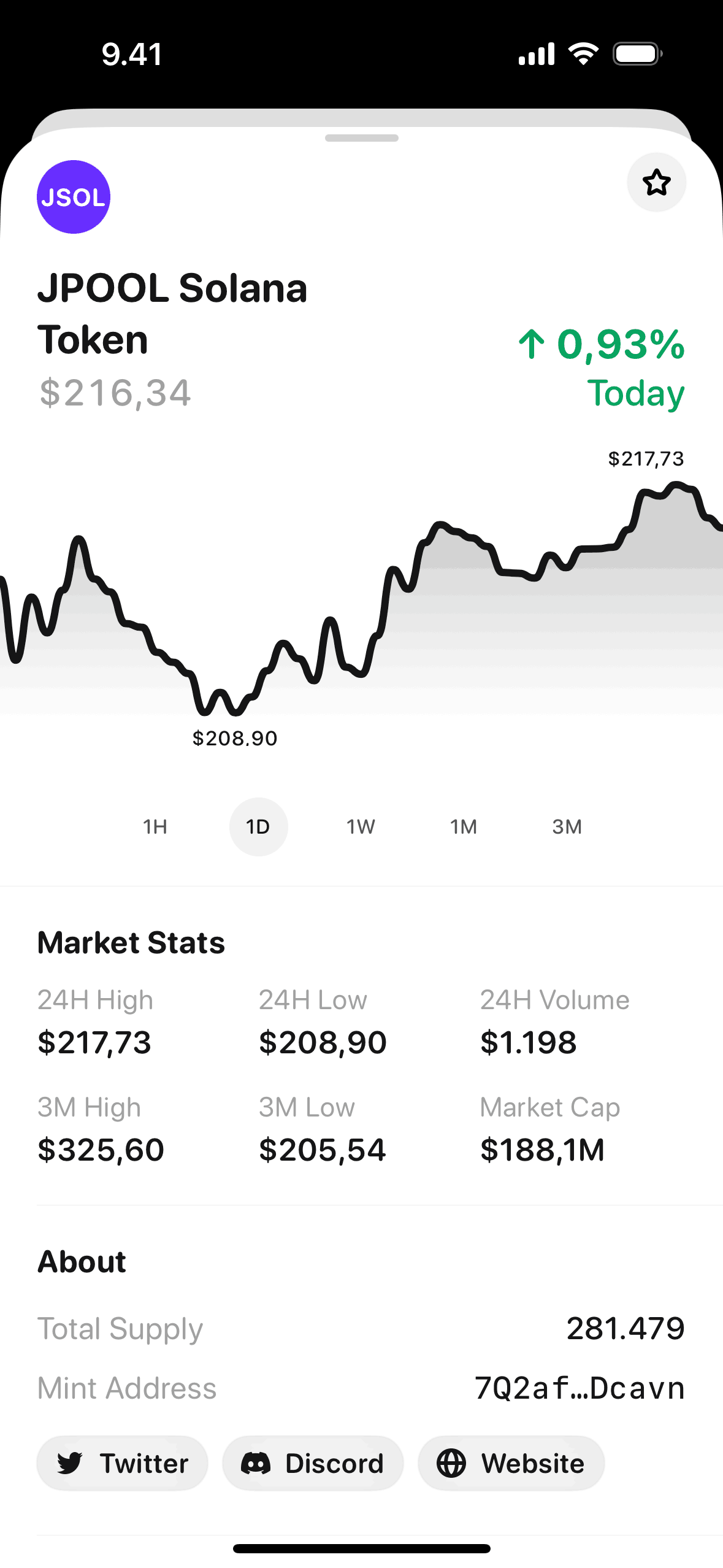 Glow iOS Finance interface screenshot 15
