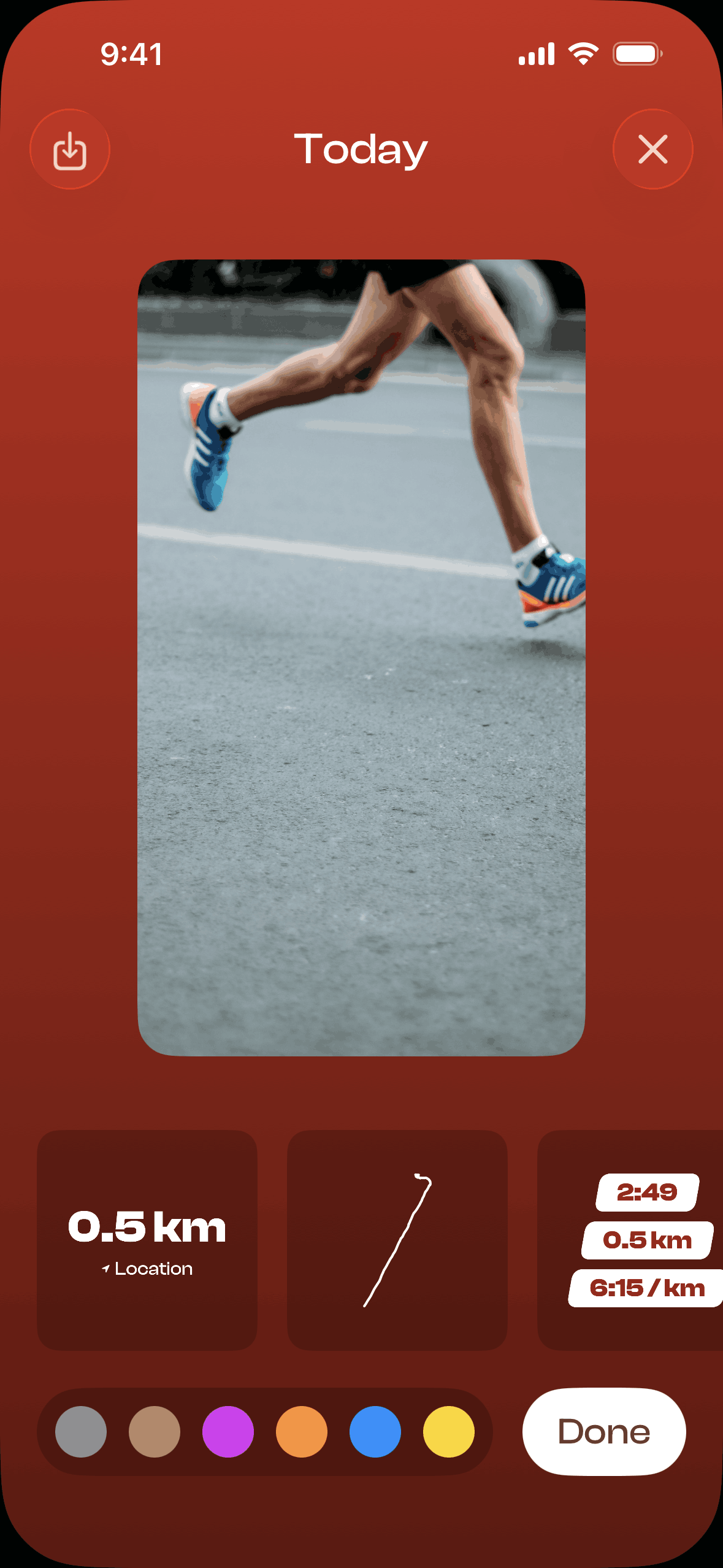 Runbuds iOS Health & Fitness interface screenshot 13