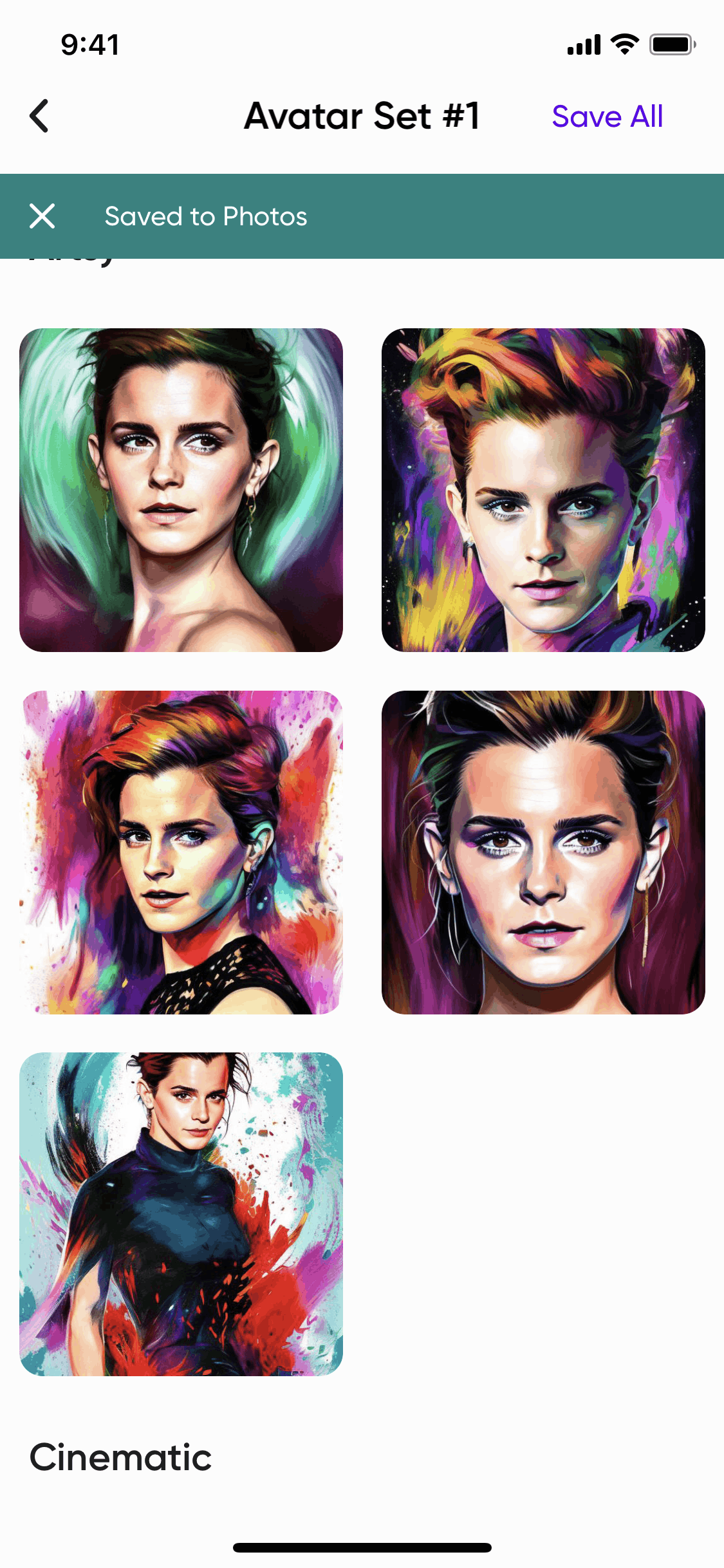 Picsart iOS Photo & Video interface screenshot 11