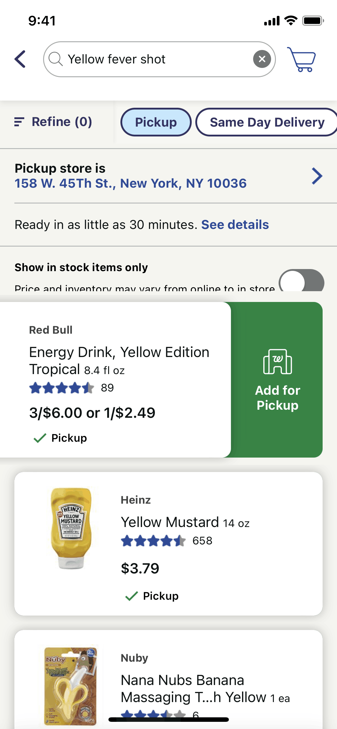 Walgreens iOS Shopping interface screenshot 8