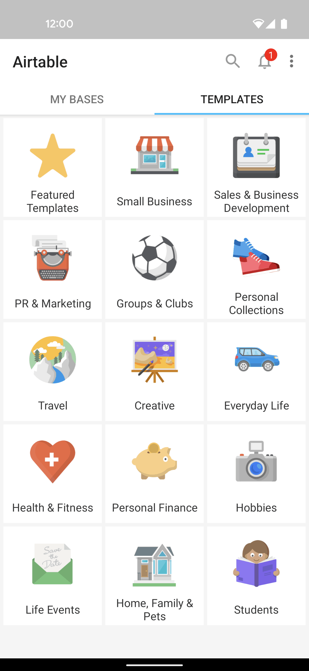 Airtable Android Productivity interface screenshot 18