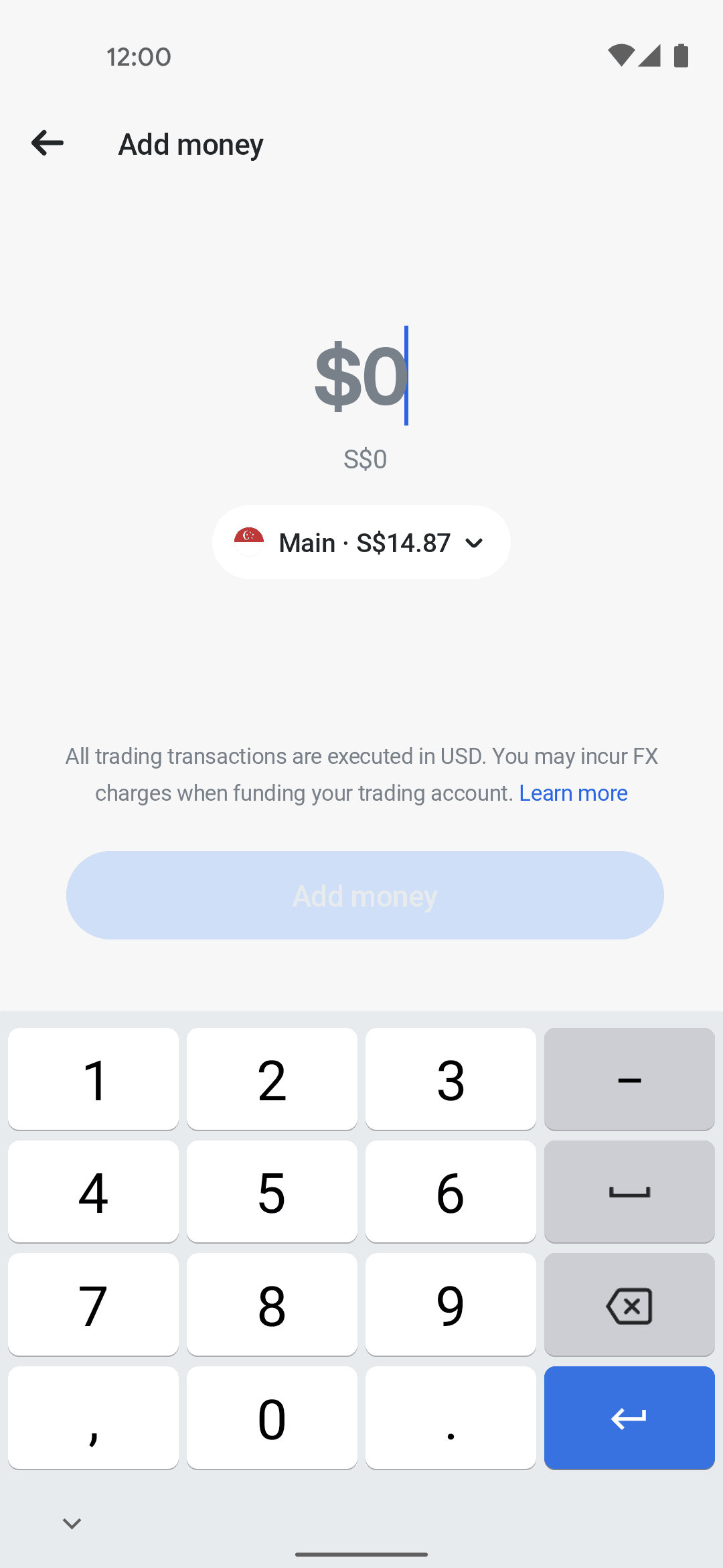 Revolut Android Finance interface screenshot 13